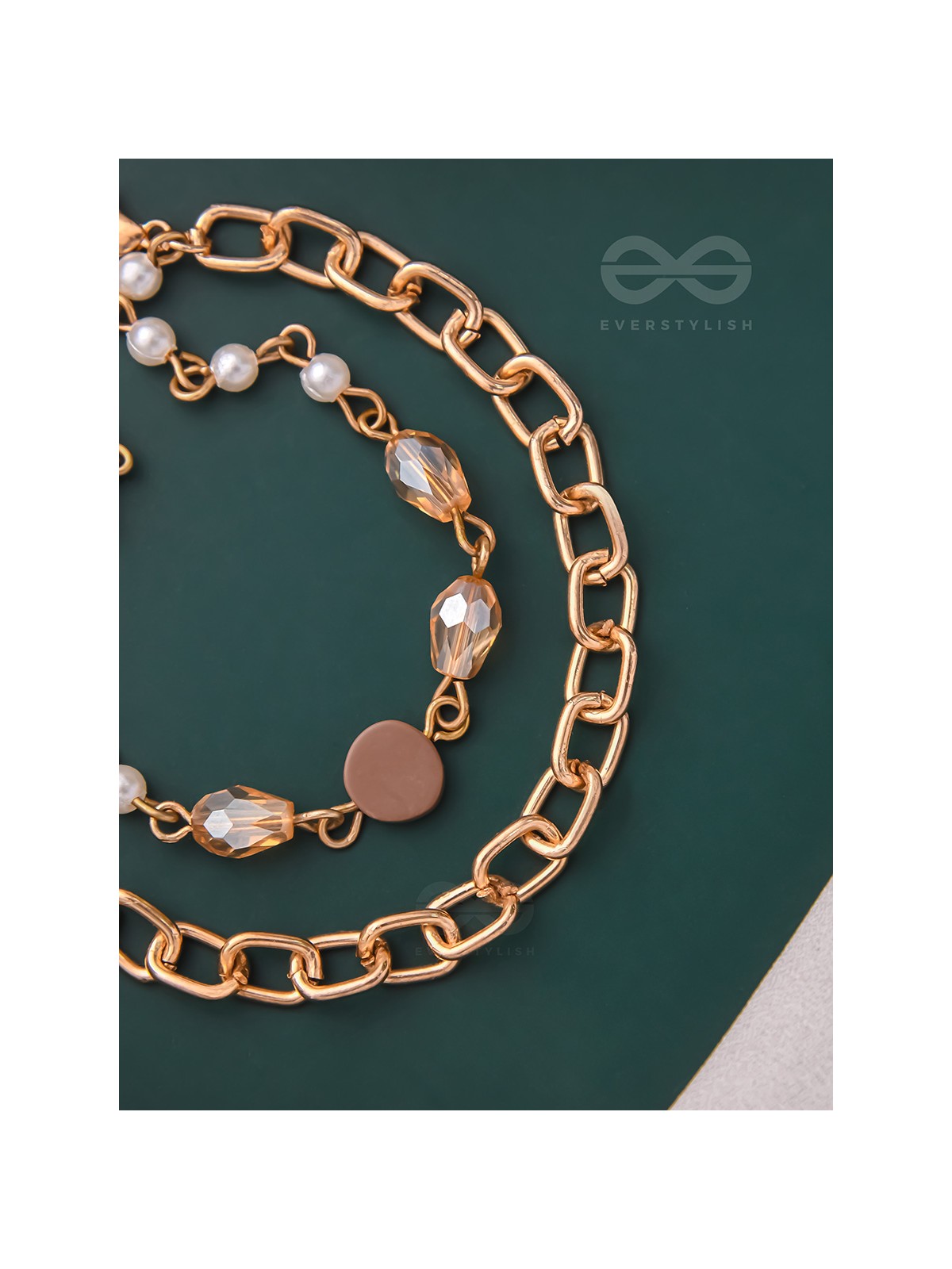 Star Sprinkled- Golden Layered Bracelet