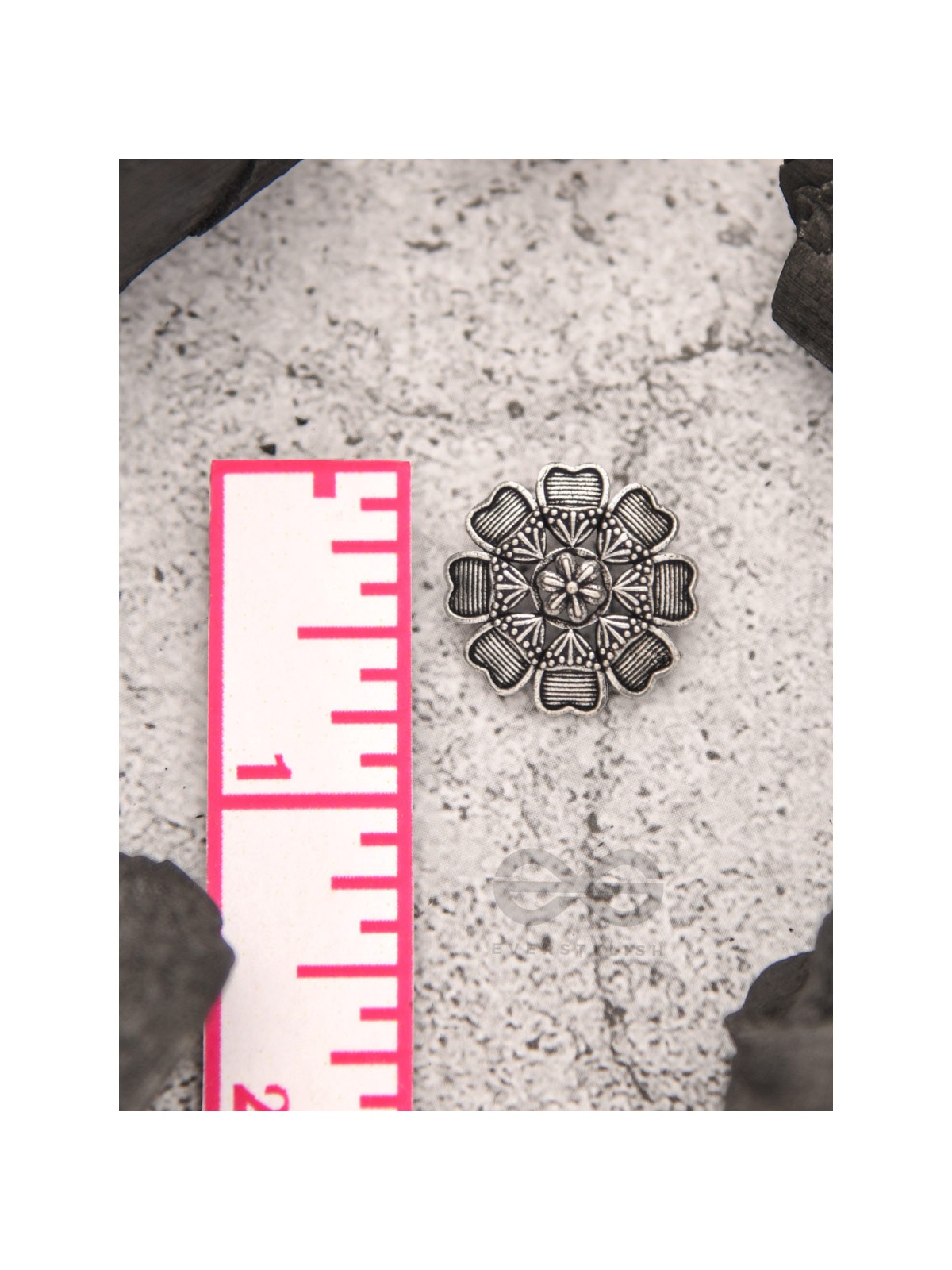 The Black Dahlia- Tiny Trinket Earrings