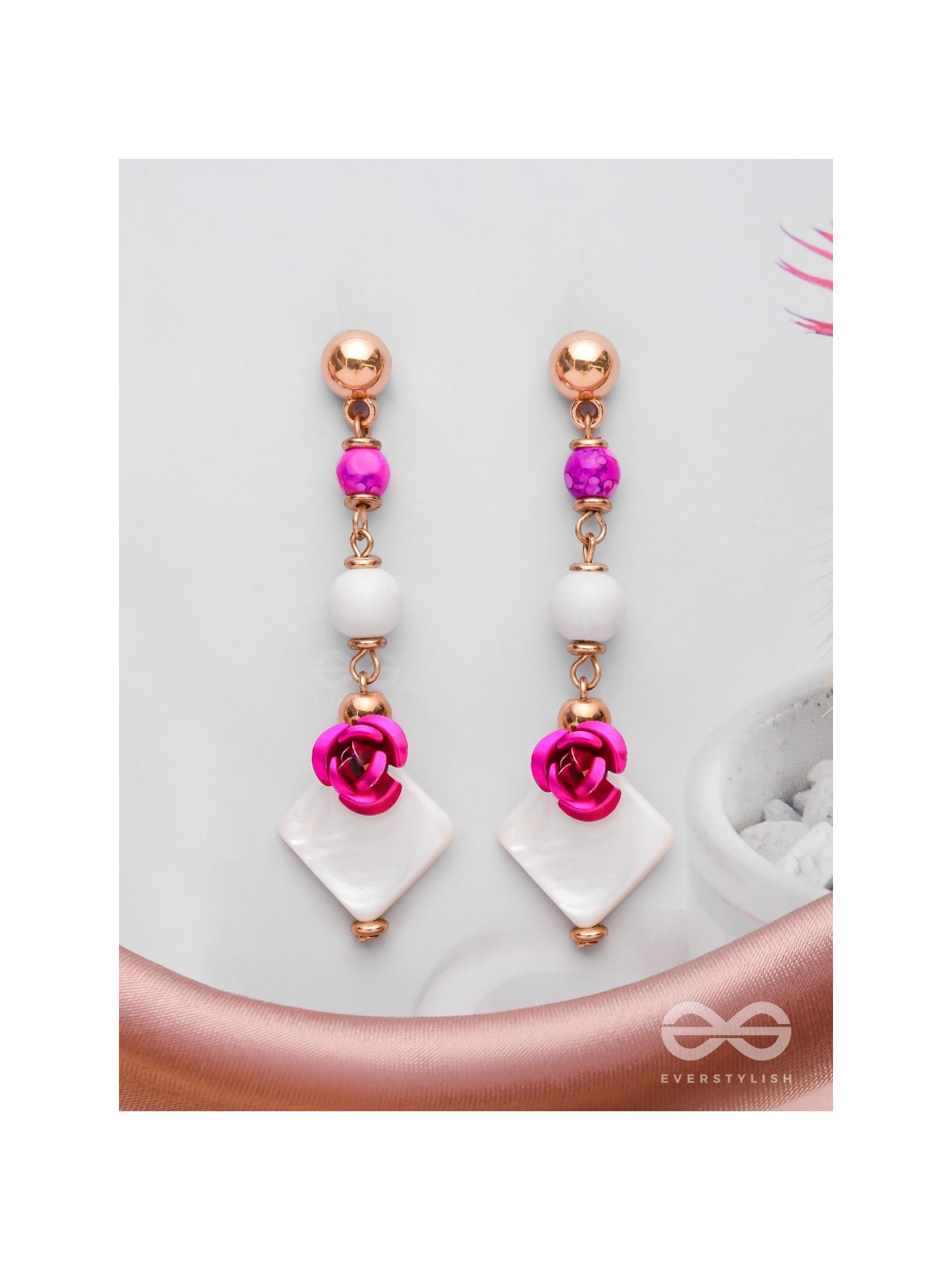 THE SPRING FLING - PLAYFUL PEARL DROP EARRINGS 