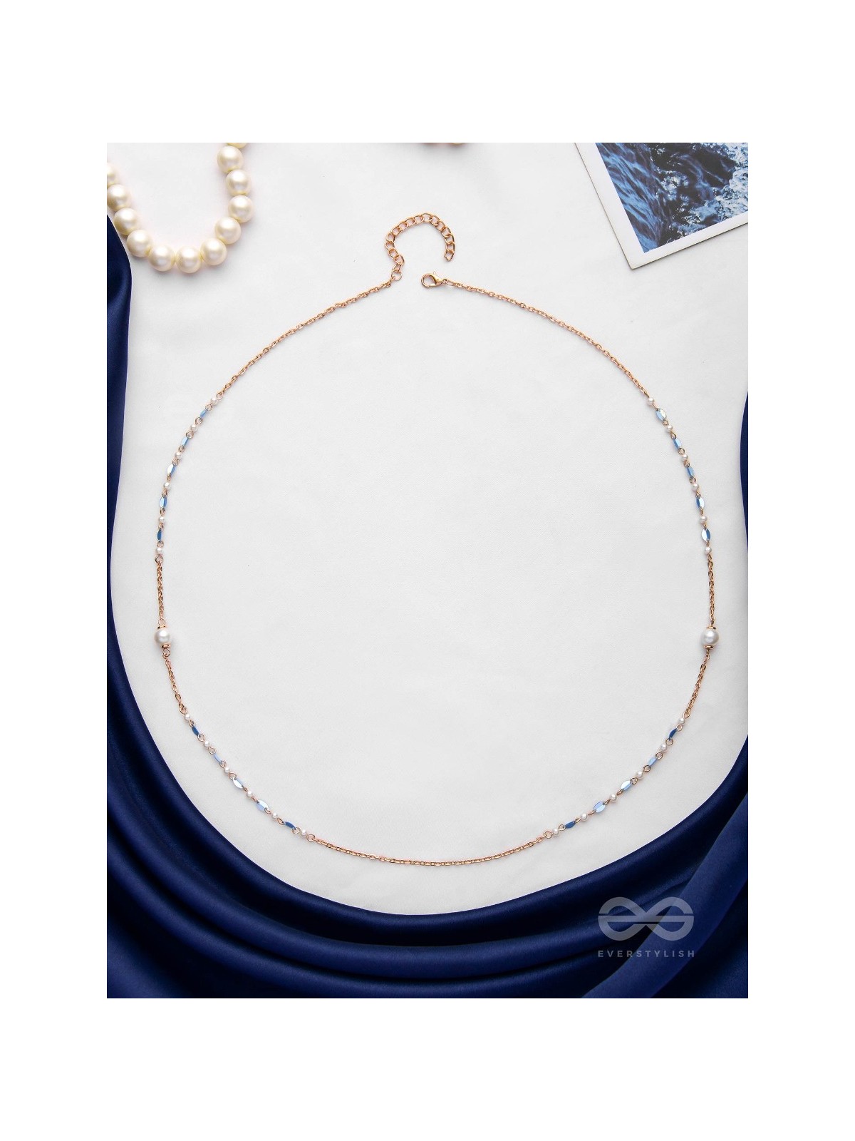 The Freshwater Magic - Beaded Two Layers Necklace With Anti-Tarnish Coating 