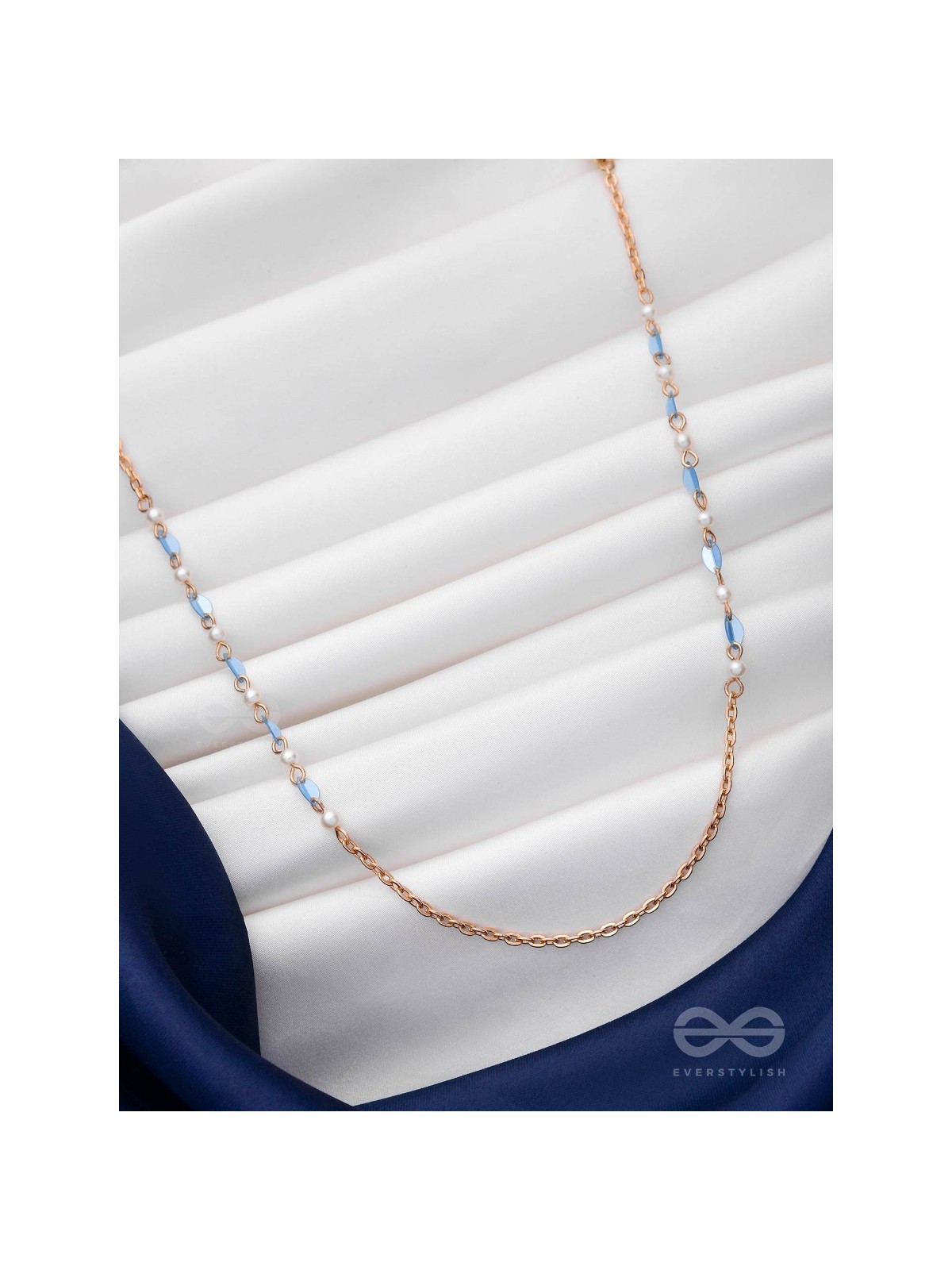 The Freshwater Magic - Beaded Two Layers Necklace With Anti-Tarnish Coating 