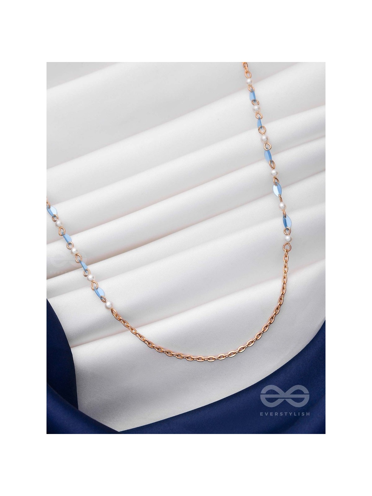 The Freshwater Magic - Beaded Two Layers Necklace With Anti-Tarnish Coating 