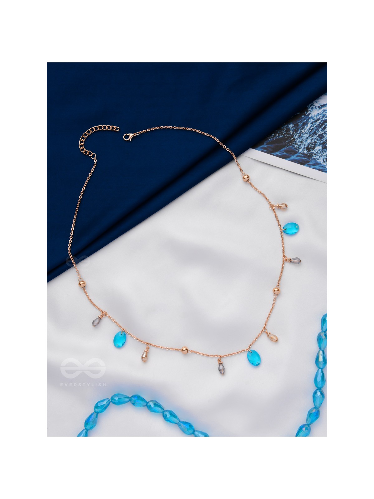 The Sunshine Splash - Classy Neckpiece With Anti-Tarnish Coating 