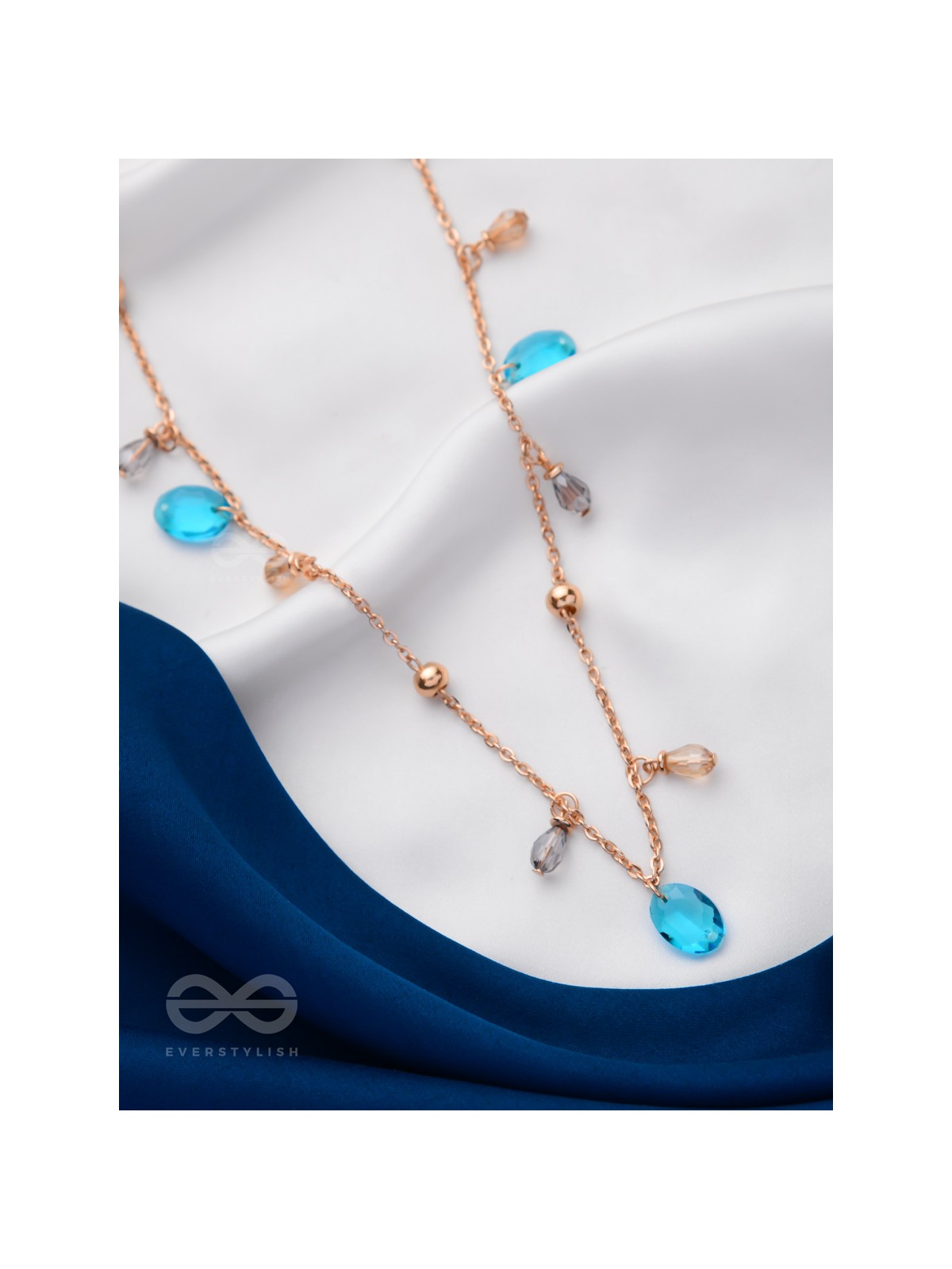 The Sunshine Splash - Classy Neckpiece With Anti-Tarnish Coating 