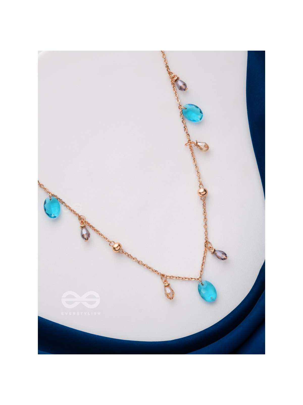 The Sunshine Splash - Classy Neckpiece With Anti-Tarnish Coating 