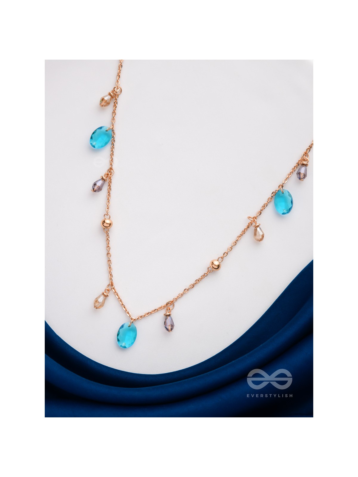 The Sunshine Splash - Classy Neckpiece With Anti-Tarnish Coating 
