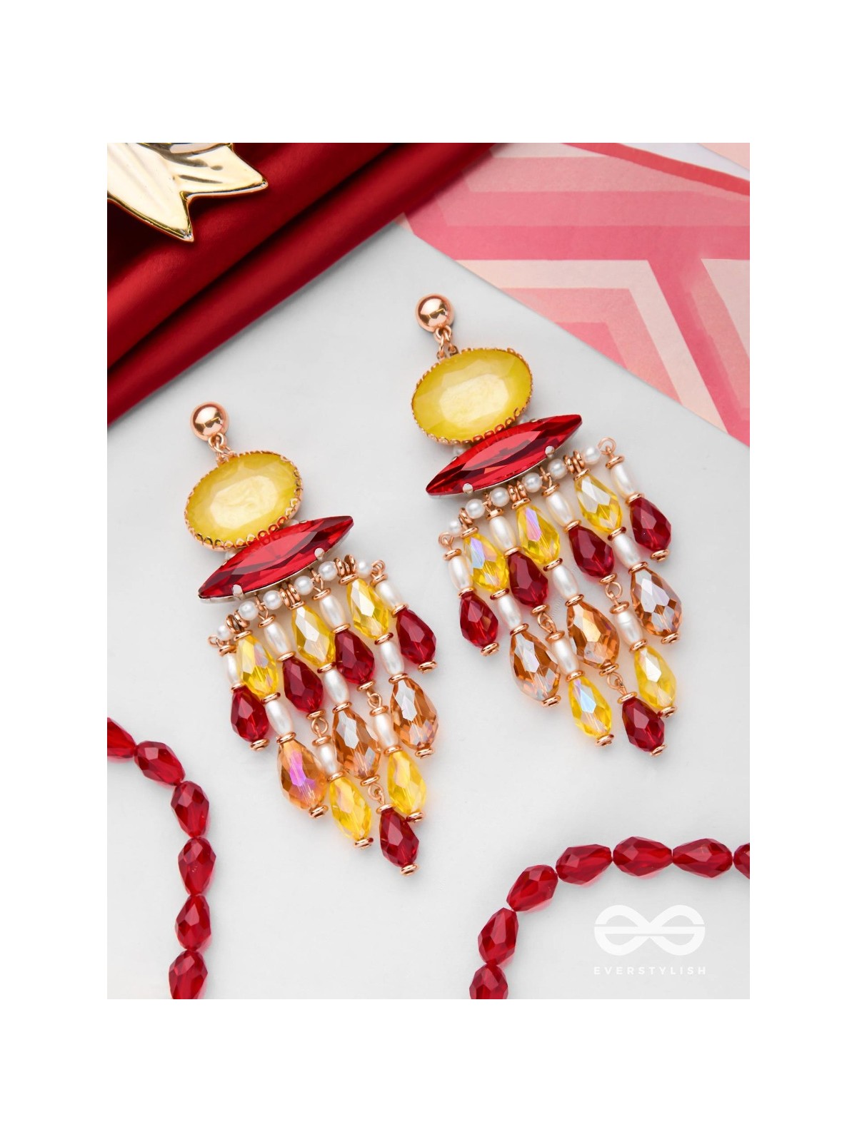 THE FIERCE ENIGMA - STATEMENT BOLD EARRINGS