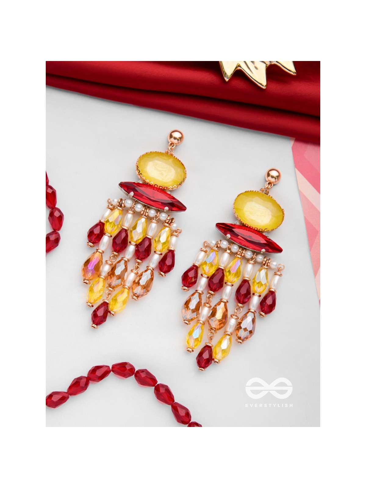 THE FIERCE ENIGMA - STATEMENT BOLD EARRINGS