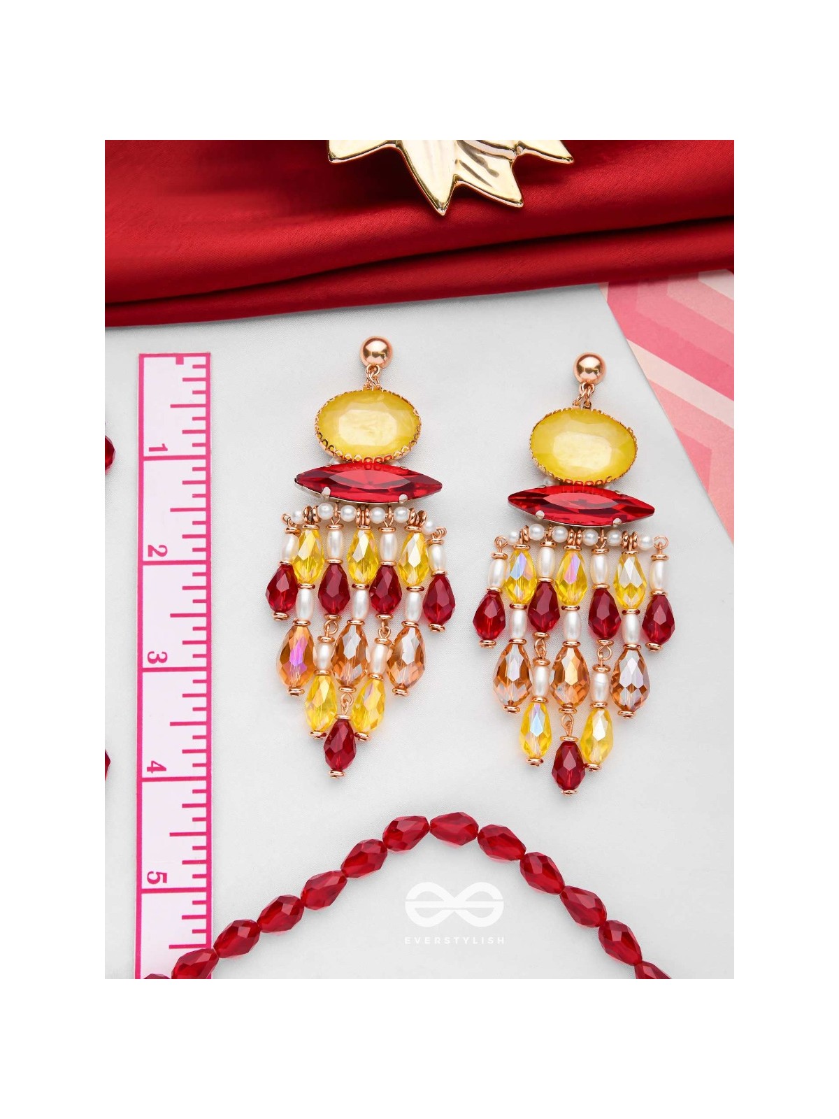 THE FIERCE ENIGMA - STATEMENT BOLD EARRINGS