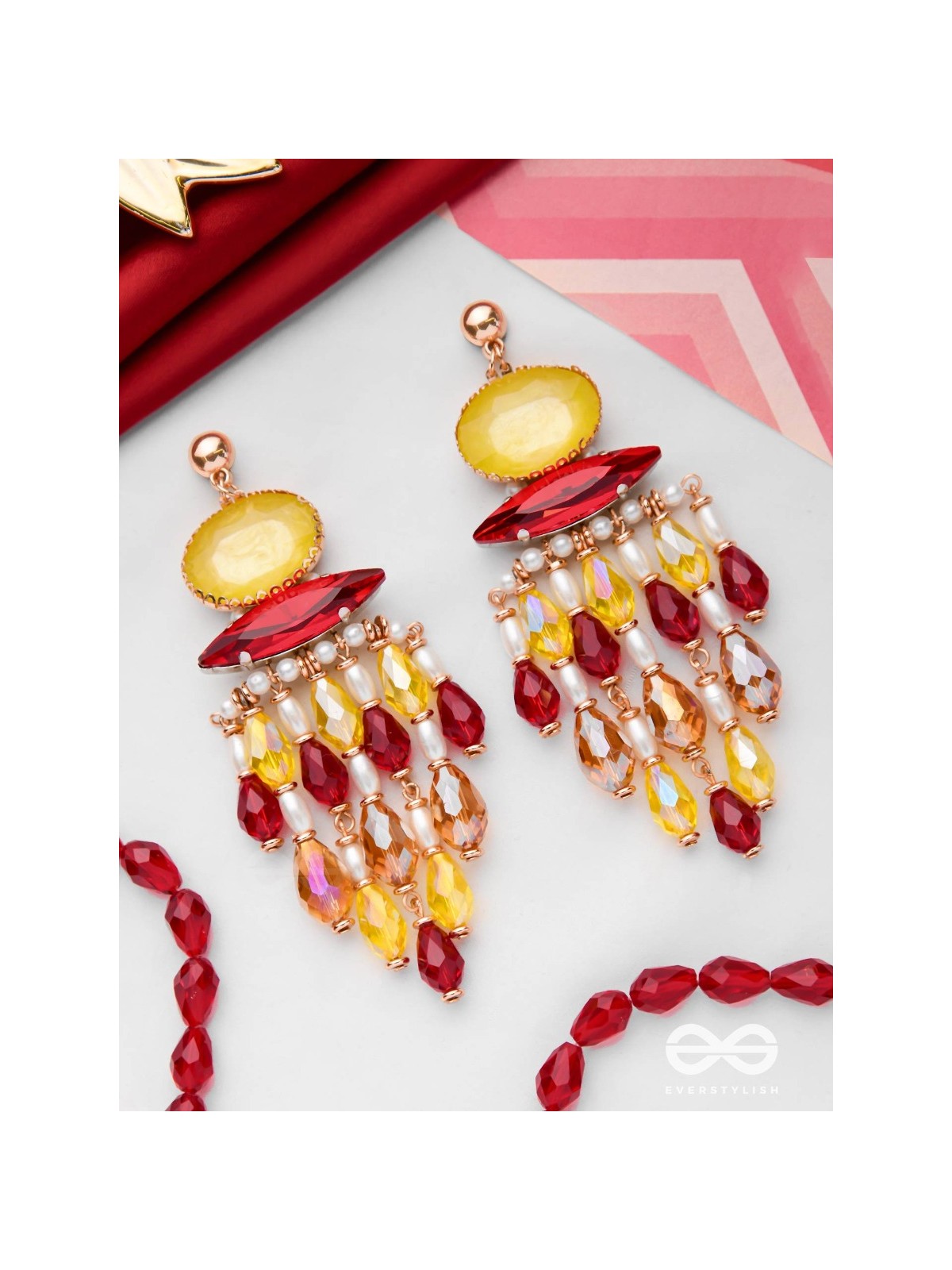 THE FIERCE ENIGMA - STATEMENT BOLD EARRINGS