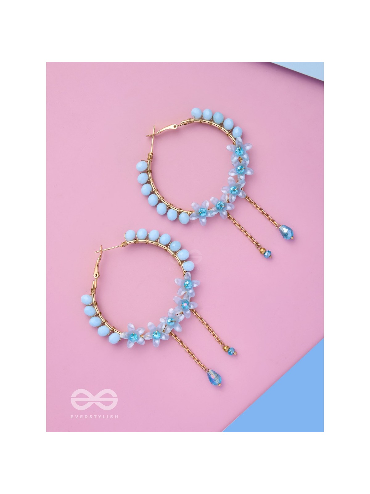 BUBBLE BURST BEAUTIES - CUTE HOOP EARRINGS