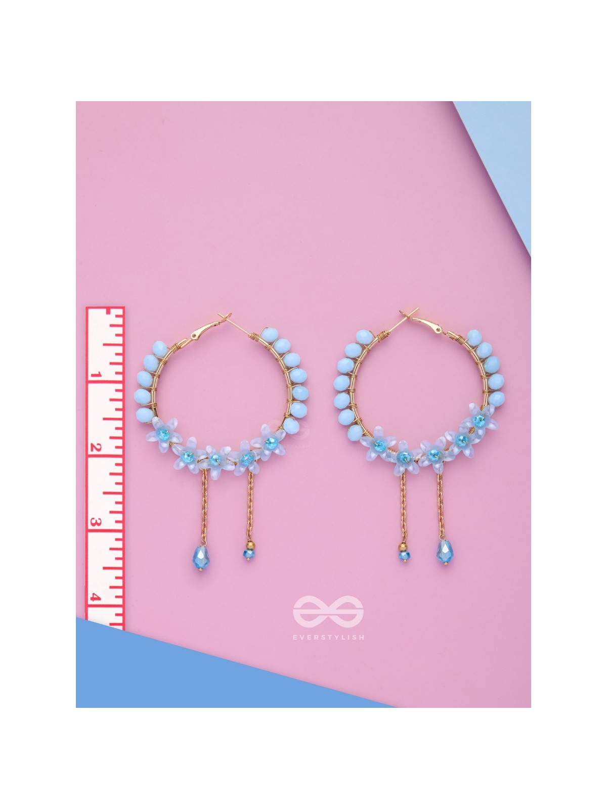 BUBBLE BURST BEAUTIES - CUTE HOOP EARRINGS