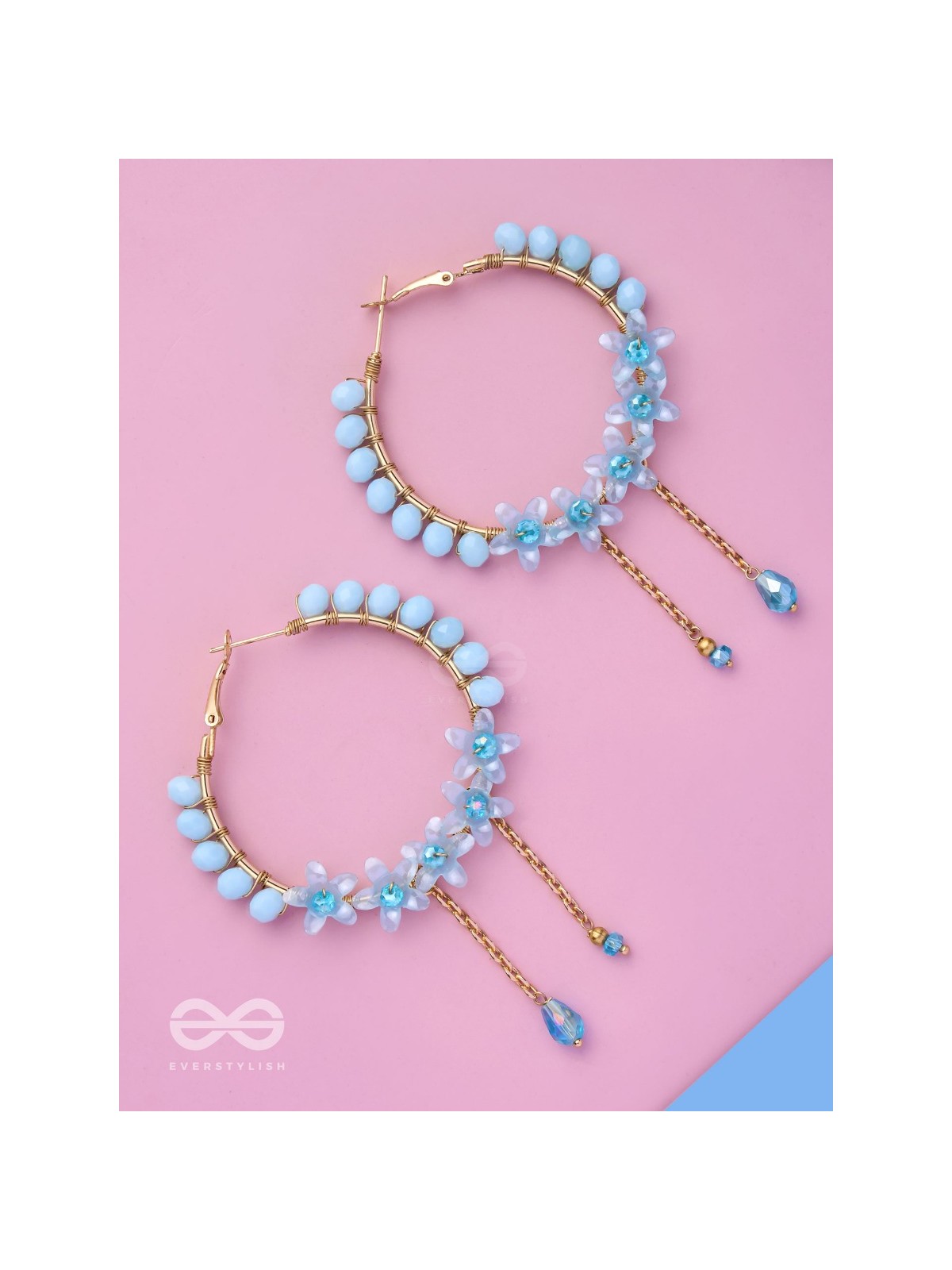 BUBBLE BURST BEAUTIES - CUTE HOOP EARRINGS