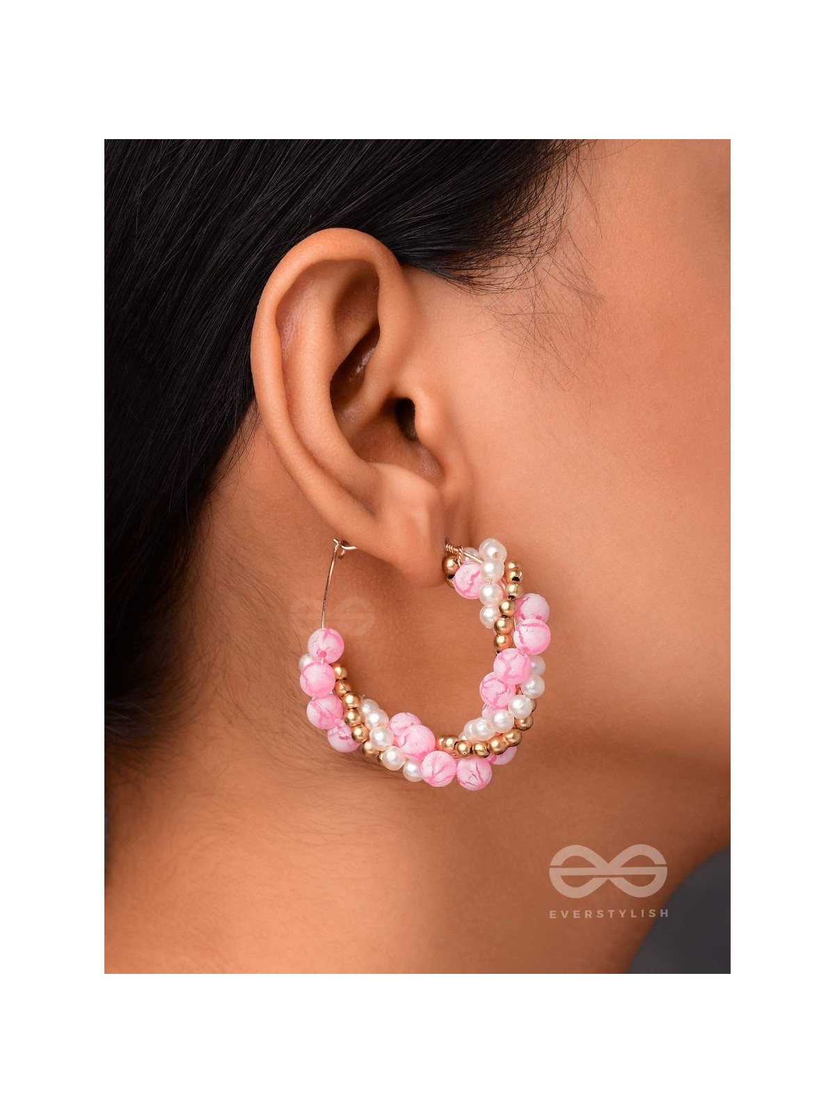 THE ROSY CARNIVAL - CASUAL HOOP EARRINGS