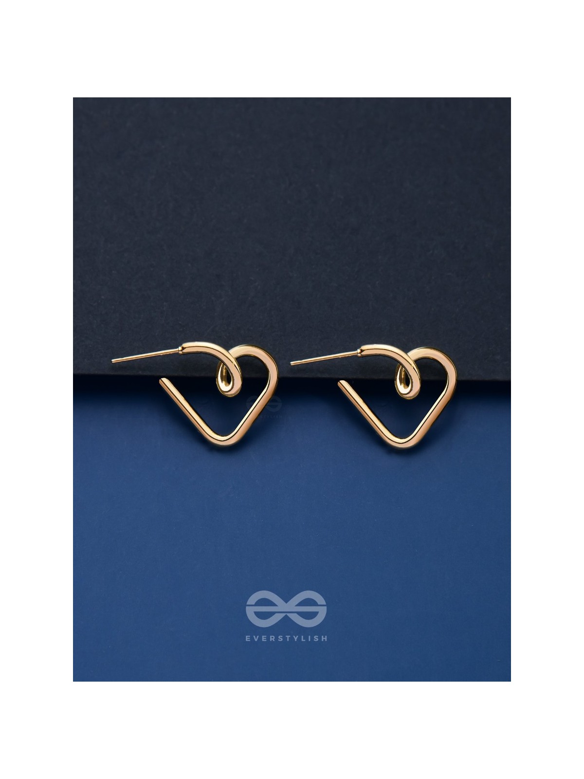 INCOMPLETE LOVE NOTES - ANTIQUE GOLDEN STUDS