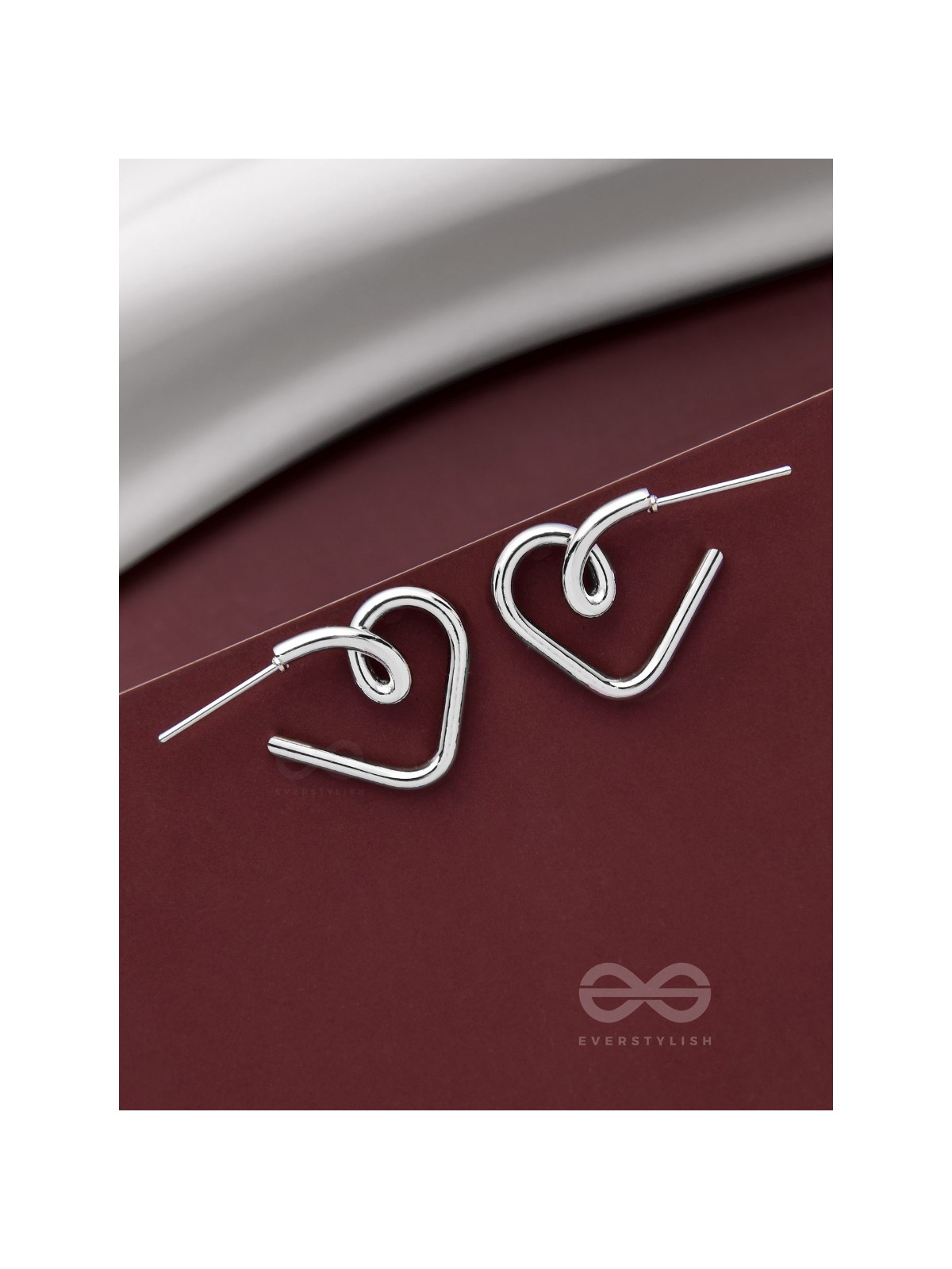 INCOMPLETE LOVE NOTES - SILVER STUDS