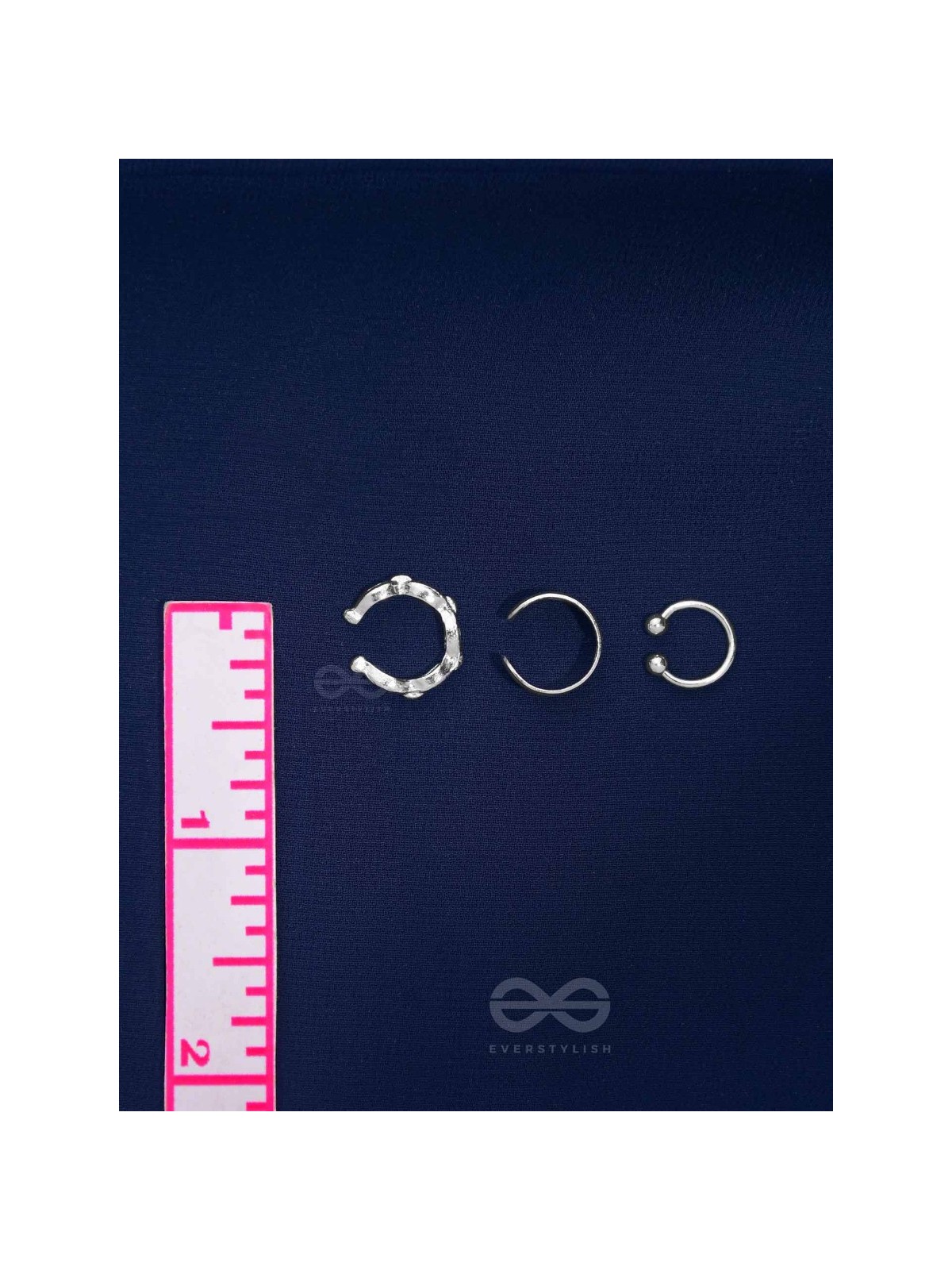 TRIPLE TREBLE - SET OF THREE EAR CUFFS (ONE EAR)