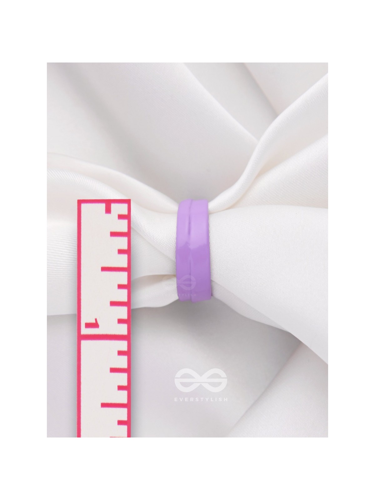 MY LAVENDER LUSH - ADJUSTABLE ACRYLIC RING