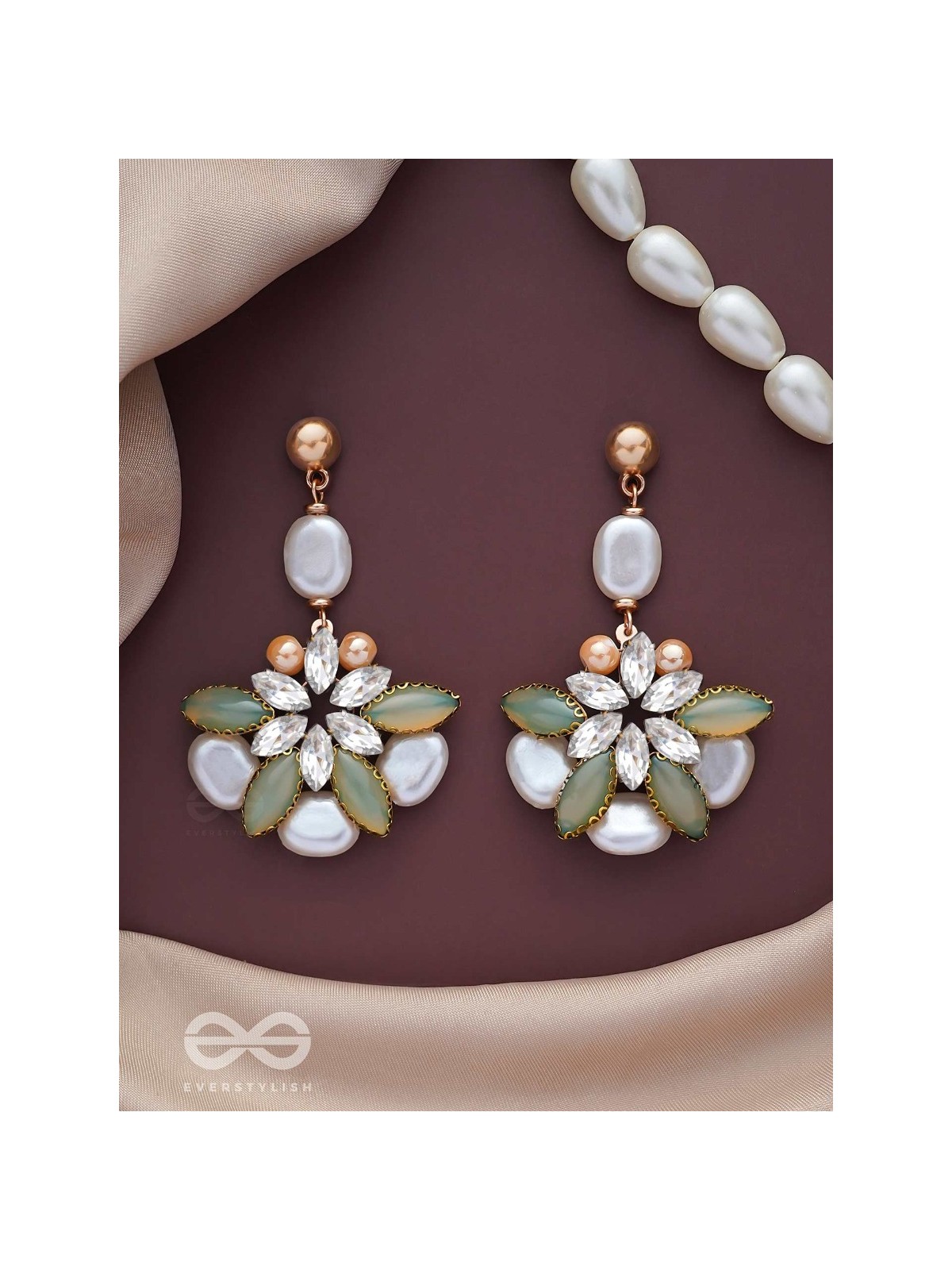 THE ORCHARD DAZZLES - STATEMENT DROP EARRINGS