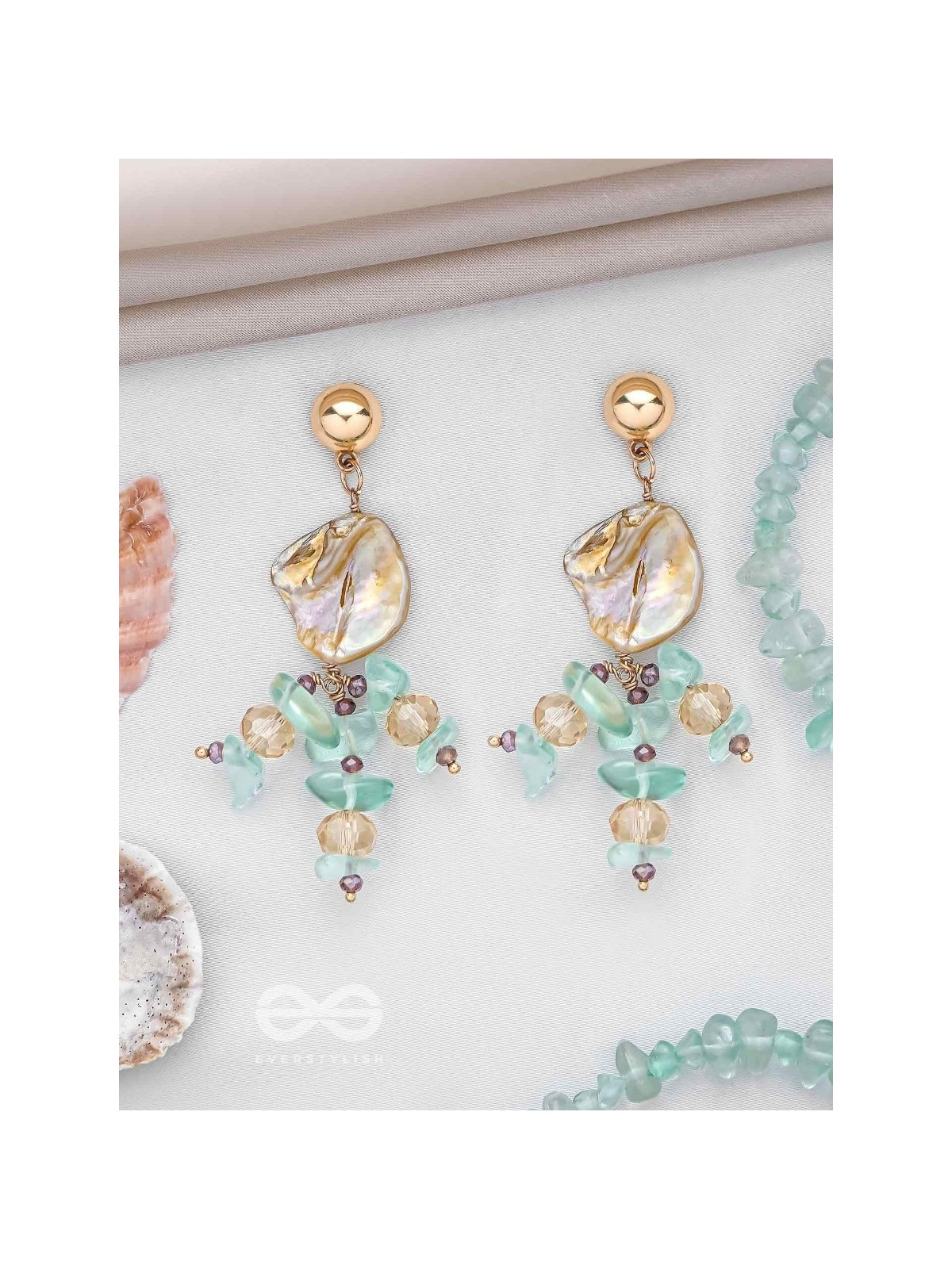 Seashell Symphonies - Casual Drop Earrings