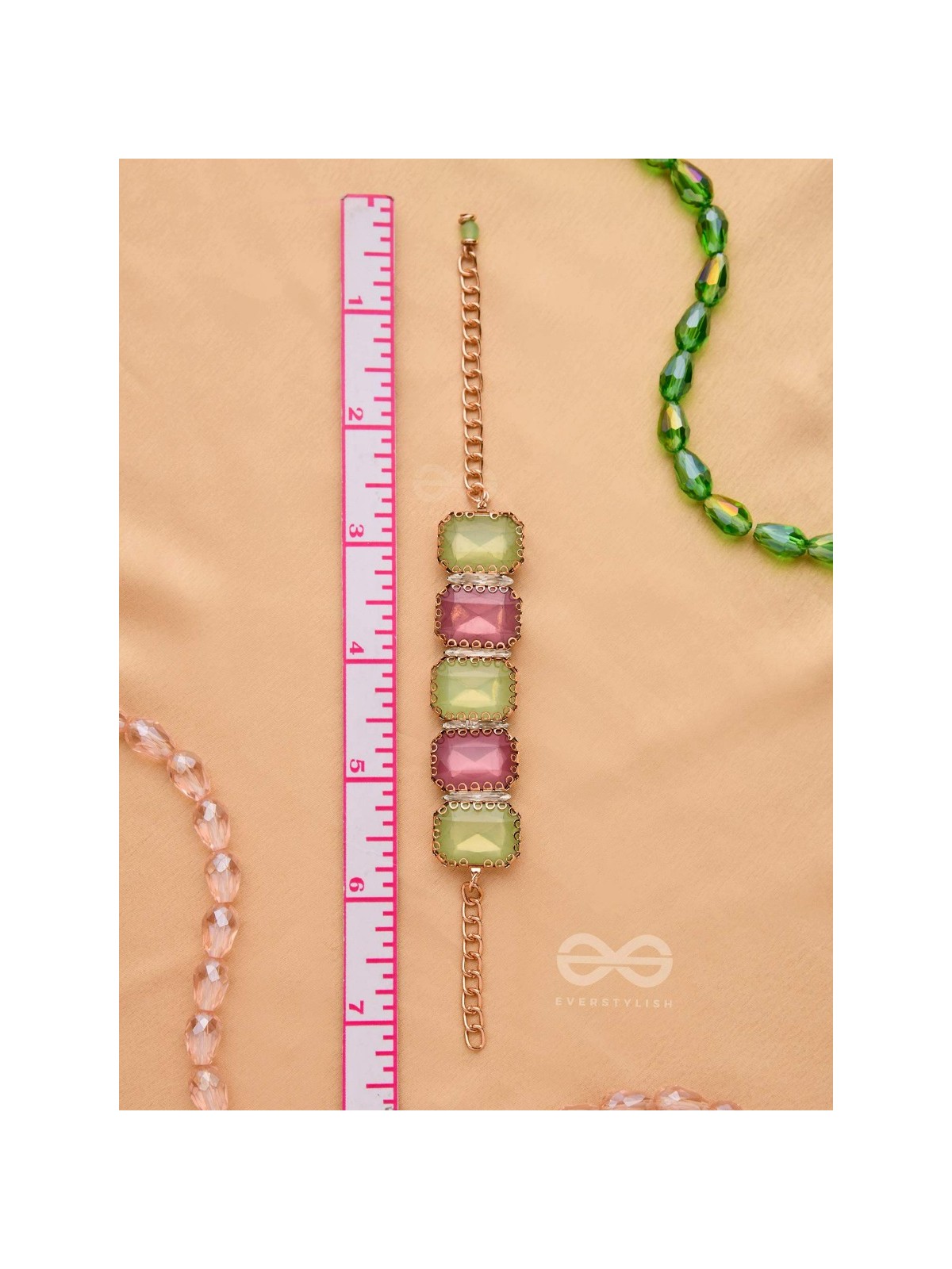 A SHIMMERING WONDER - CLASSY STATEMENT BRACELET