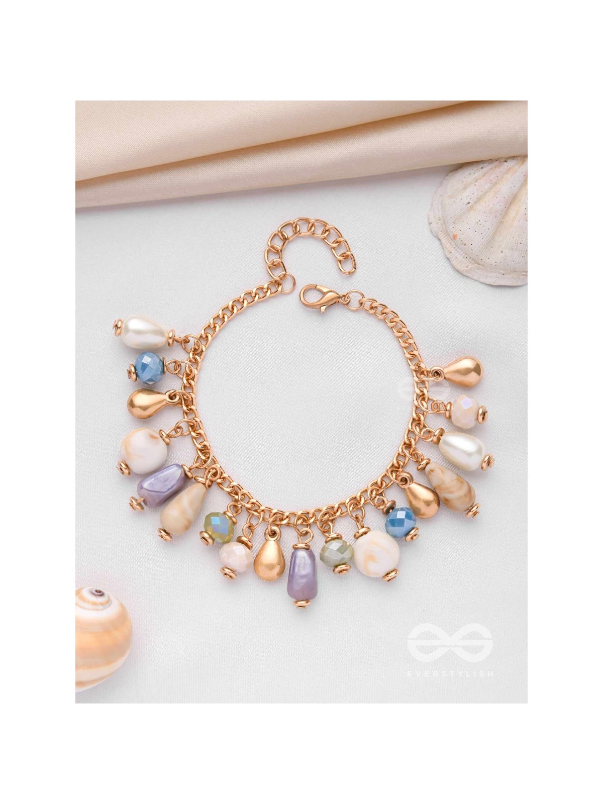 THE CRYSTALLINE SHORE - CASUAL BEADED BRACELET