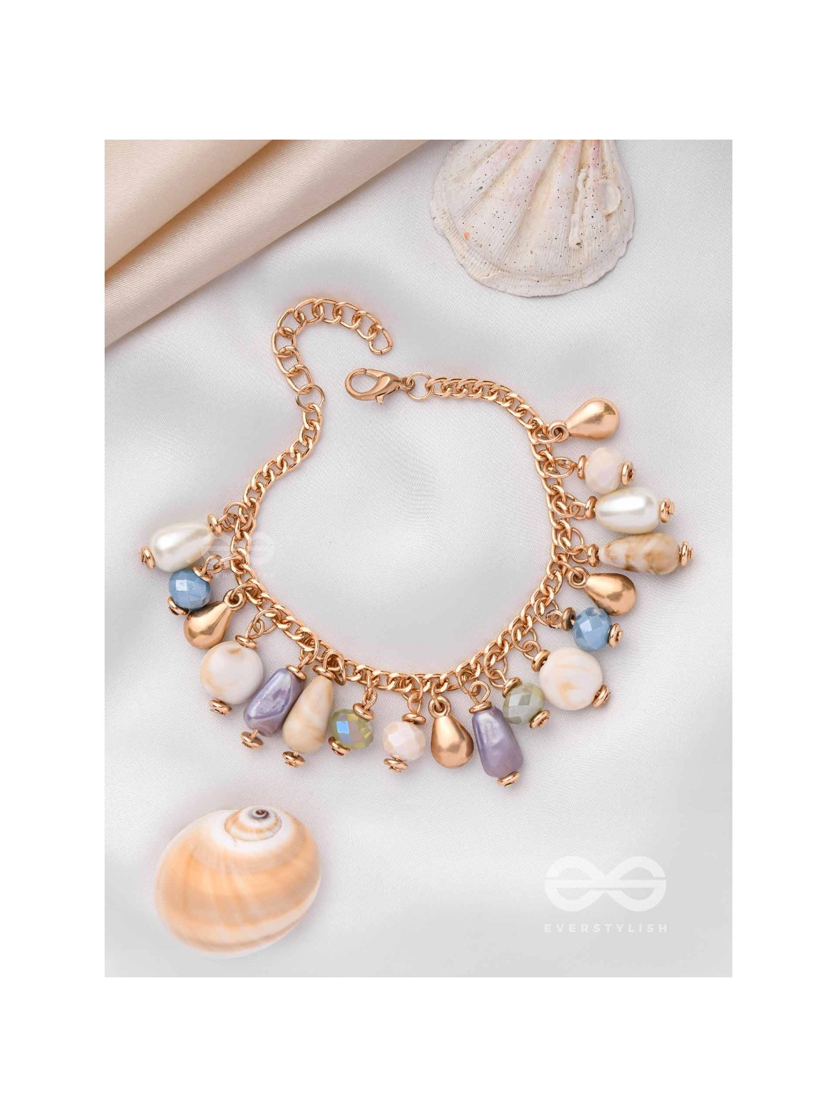 THE CRYSTALLINE SHORE - CASUAL BEADED BRACELET