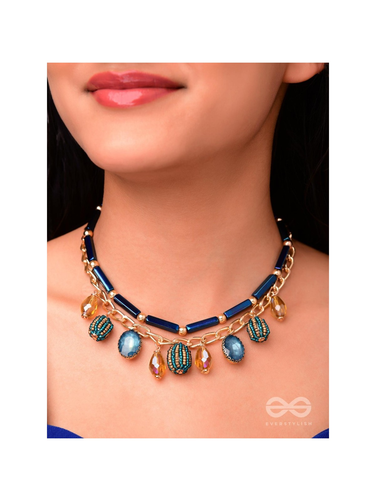 Rogue Thunderstruck - The Statement Neckpiece With Anti-Tarnish Coating 