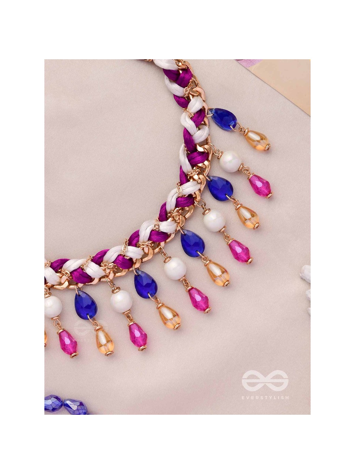 SUGAR & SPICE - MULTICOLOR STATEMENT NECKPIECE