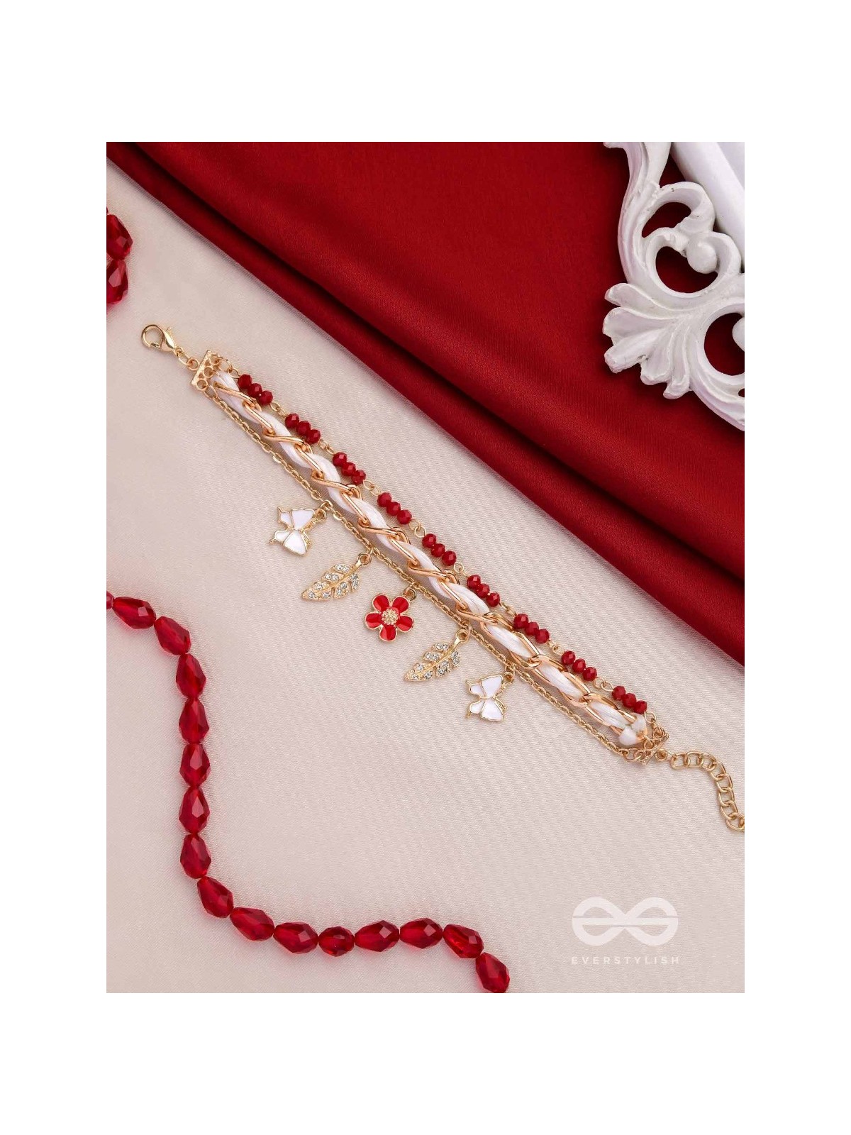 THE SCARLET'S GARDEN - STATEMENT MULTILAYERED BRACELET