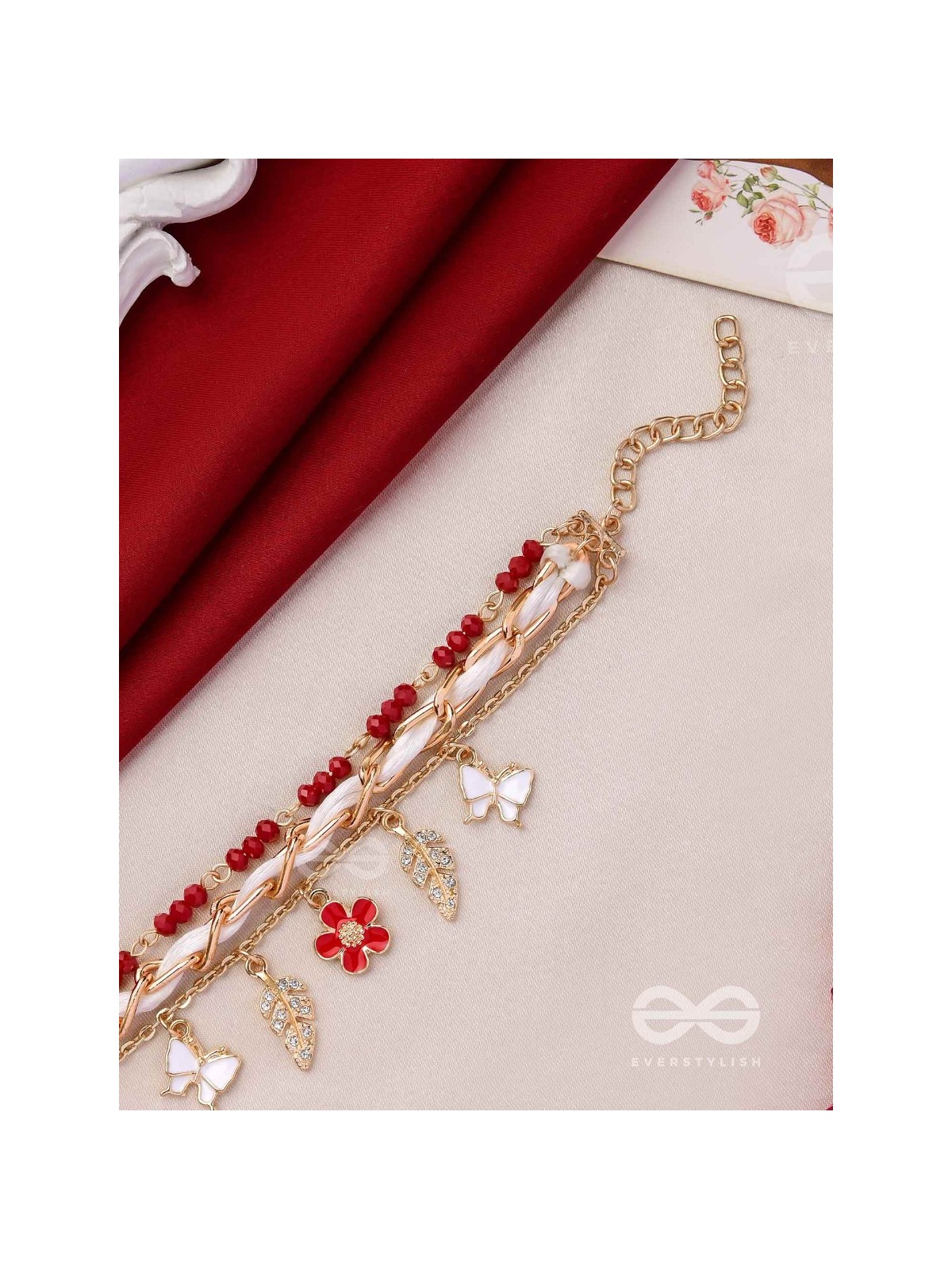 THE SCARLET'S GARDEN - STATEMENT MULTILAYERED BRACELET