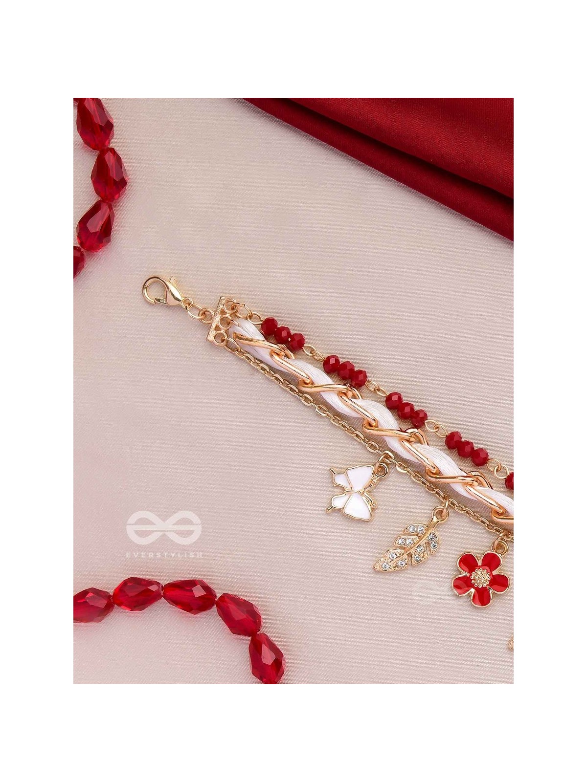 THE SCARLET'S GARDEN - STATEMENT MULTILAYERED BRACELET