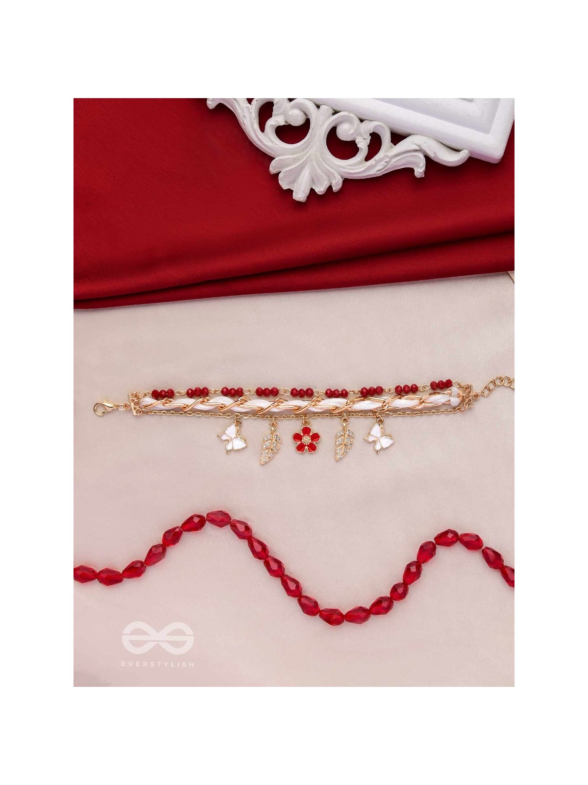 THE SCARLET'S GARDEN - STATEMENT MULTILAYERED BRACELET