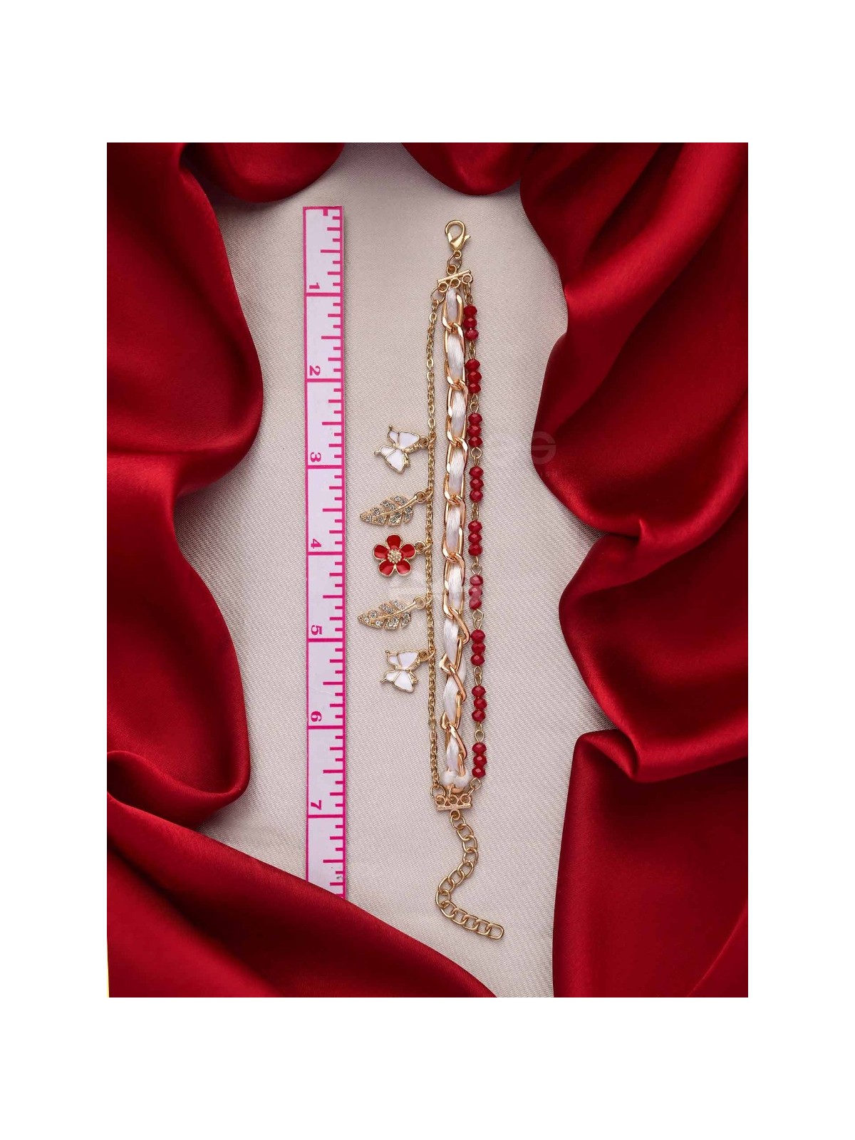 THE SCARLET'S GARDEN - STATEMENT MULTILAYERED BRACELET