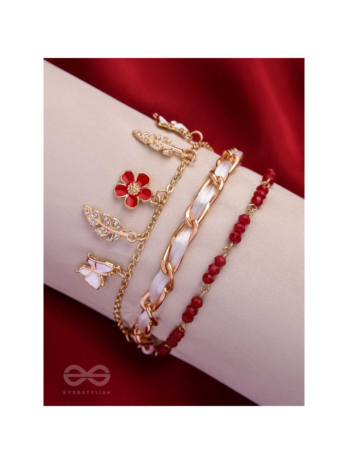 THE SCARLET'S GARDEN - STATEMENT MULTILAYERED BRACELET