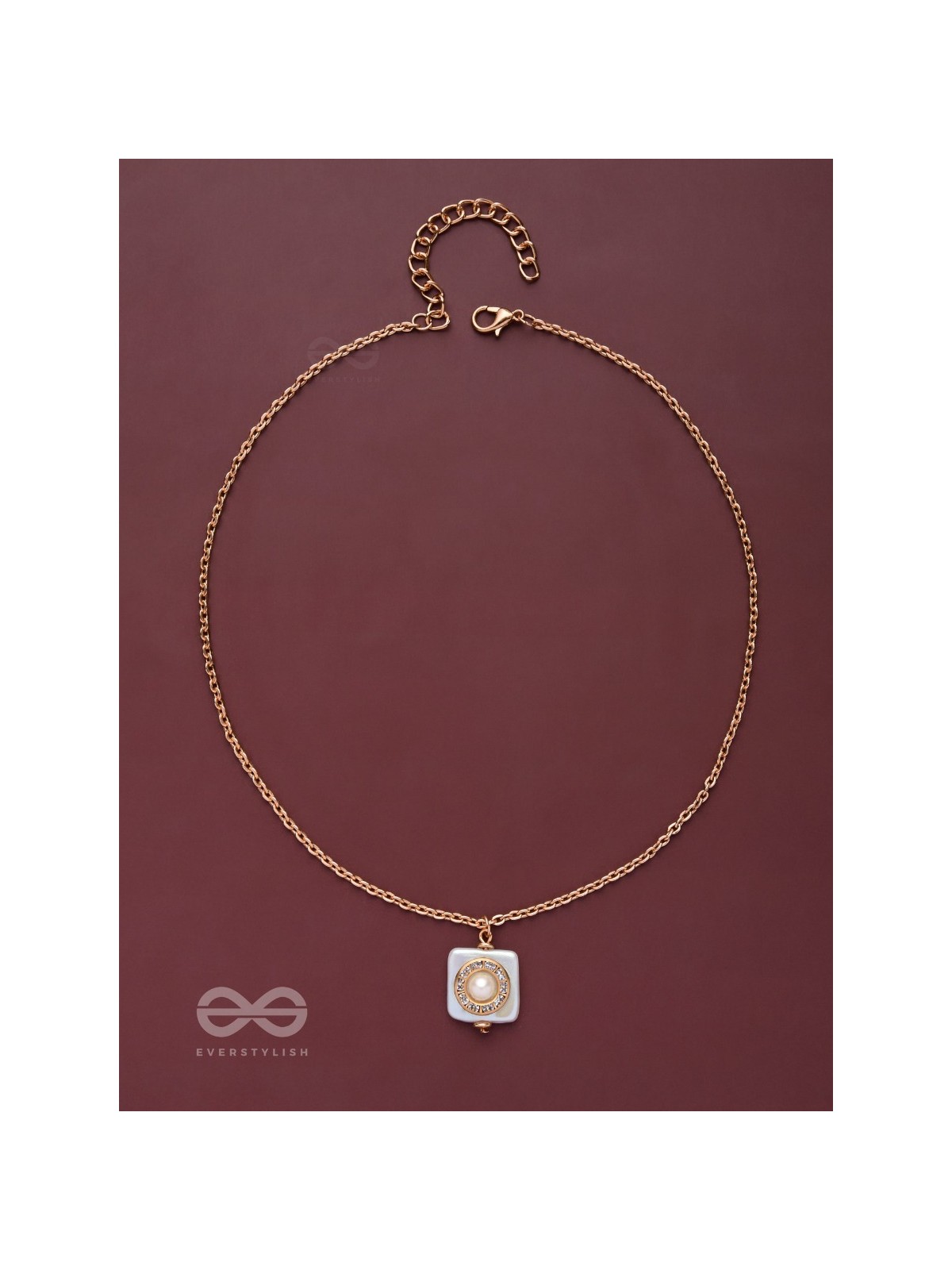 Vanilla Ice Dream - Casual White Neckpiece With Anti-Tarnish Coating 