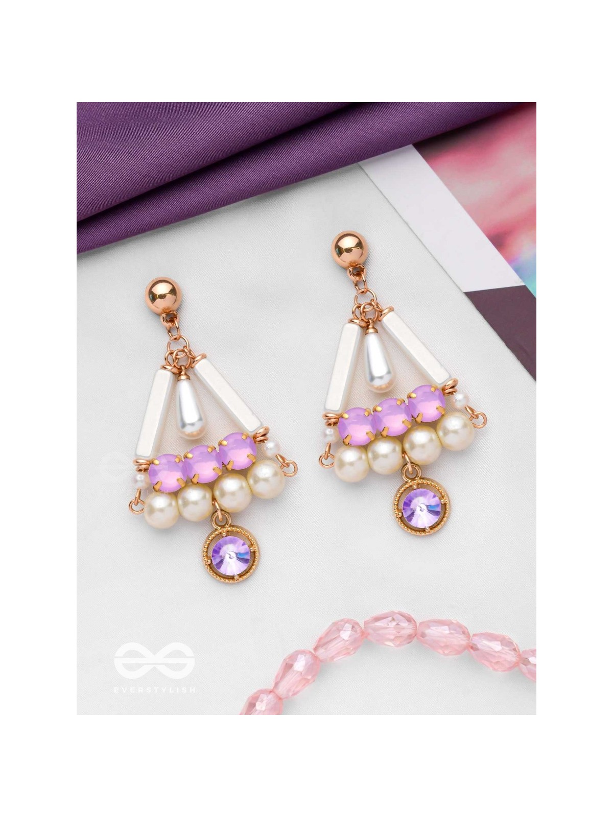 THE REGAL RADIANCE - GOLDEN EMBELLISHED EARRINGS