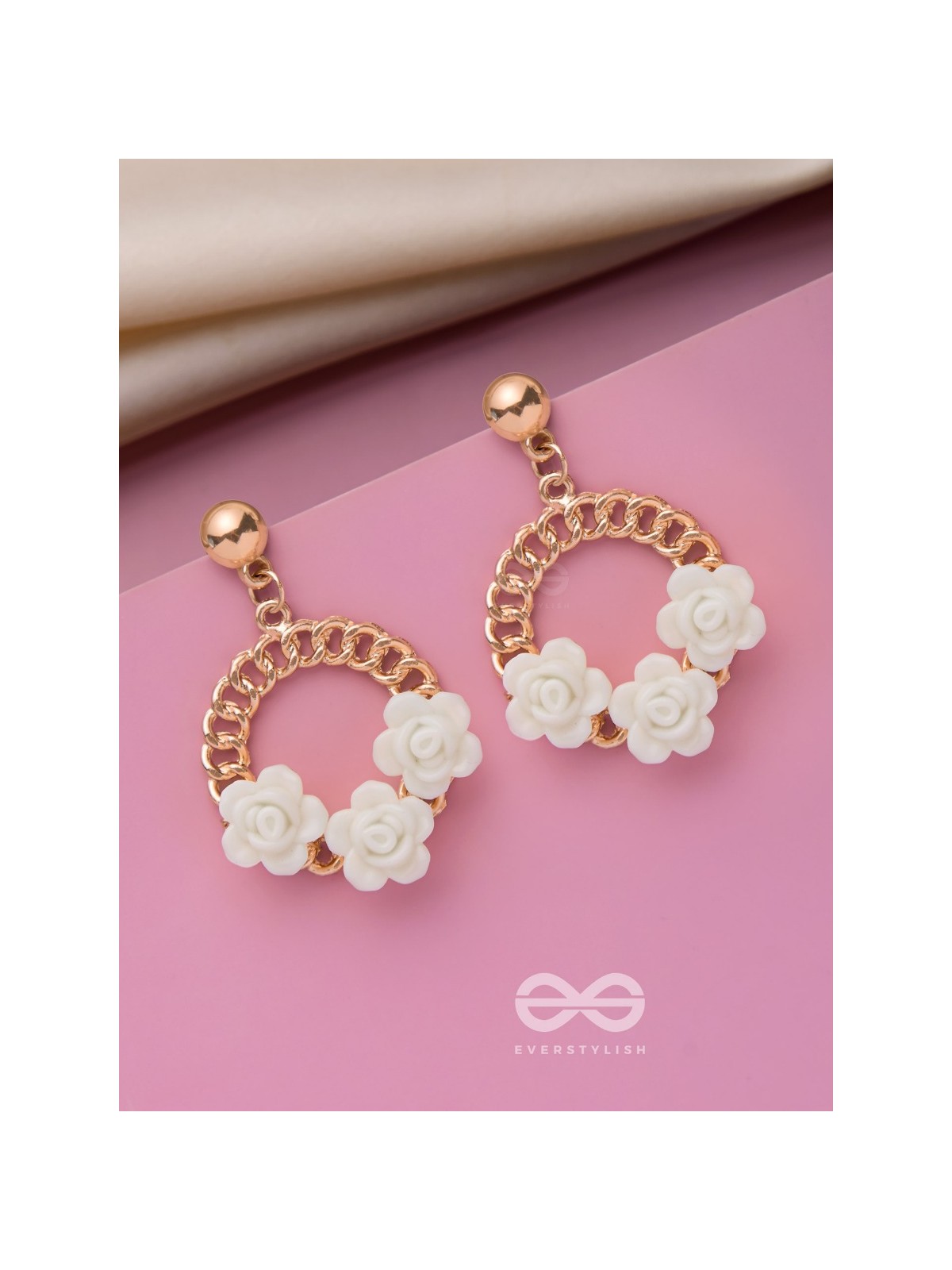 The Milky Blooms - Golden Earrings