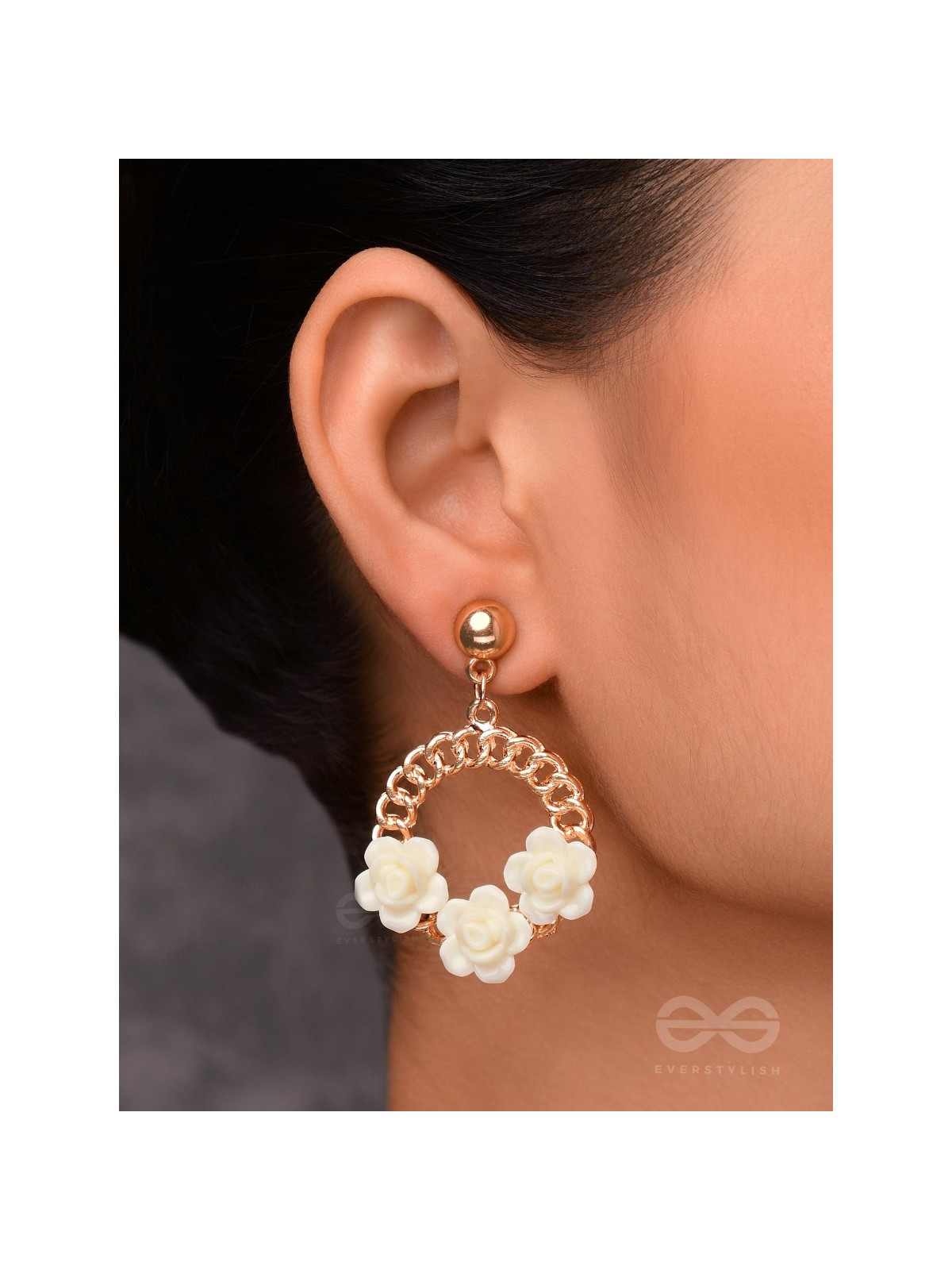 The Milky Blooms - Golden Earrings