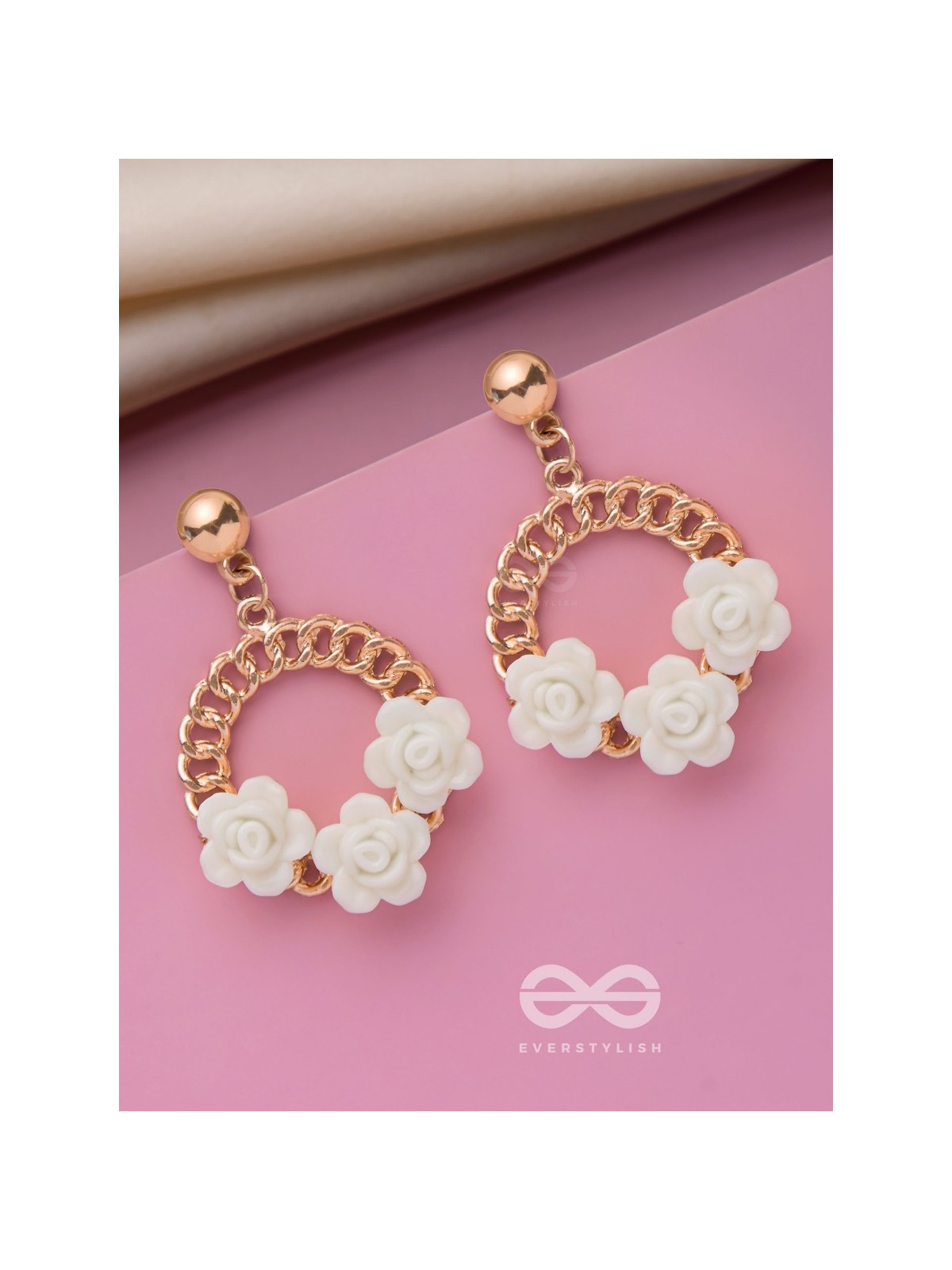 The Milky Blooms - Golden Earrings