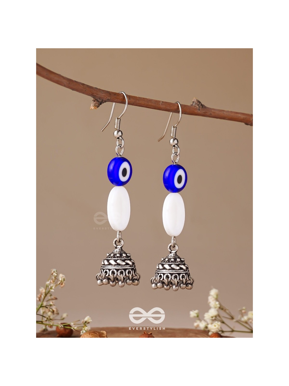 The Miniature Guardian - Oxidised Earrings