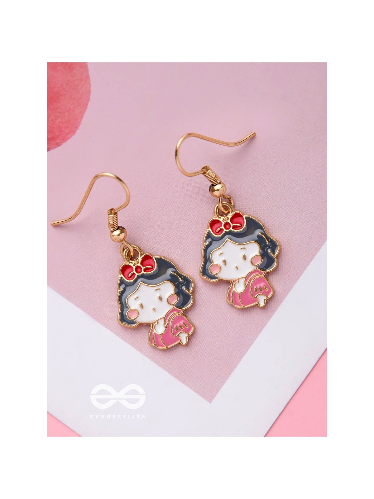 THE MINI MISS - GOLDEN EMBELLISHED EARRINGS