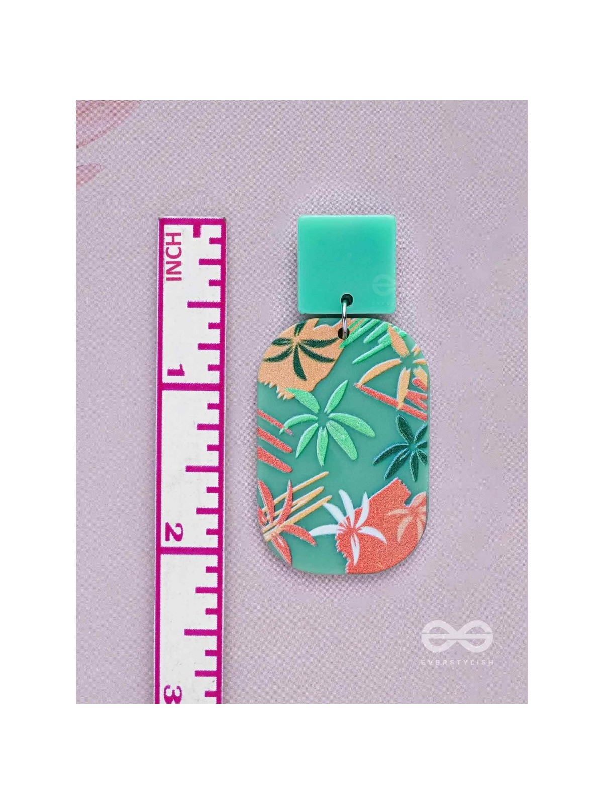 MYSTILEAF MARVELSCAPE - MULTICOLOR ACRYLIC EARRINGS