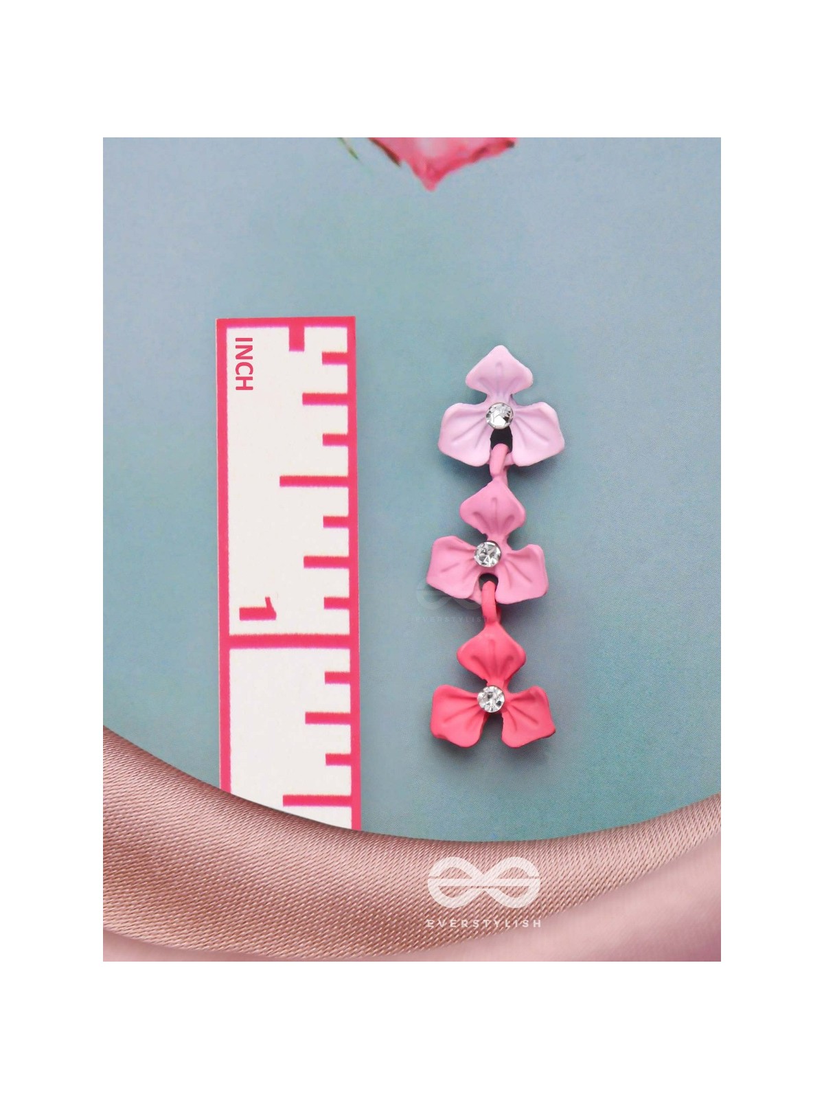 THE CHERRY BLOSSOMS - ELEGANT ACRYLIC EARRINGS
