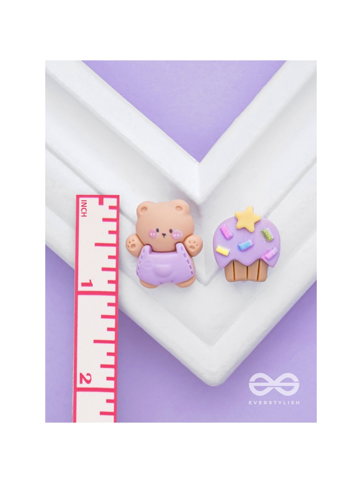 SUGARHUG & SNUGGLES - MISMATCHED ACRYLIC EARRINGS