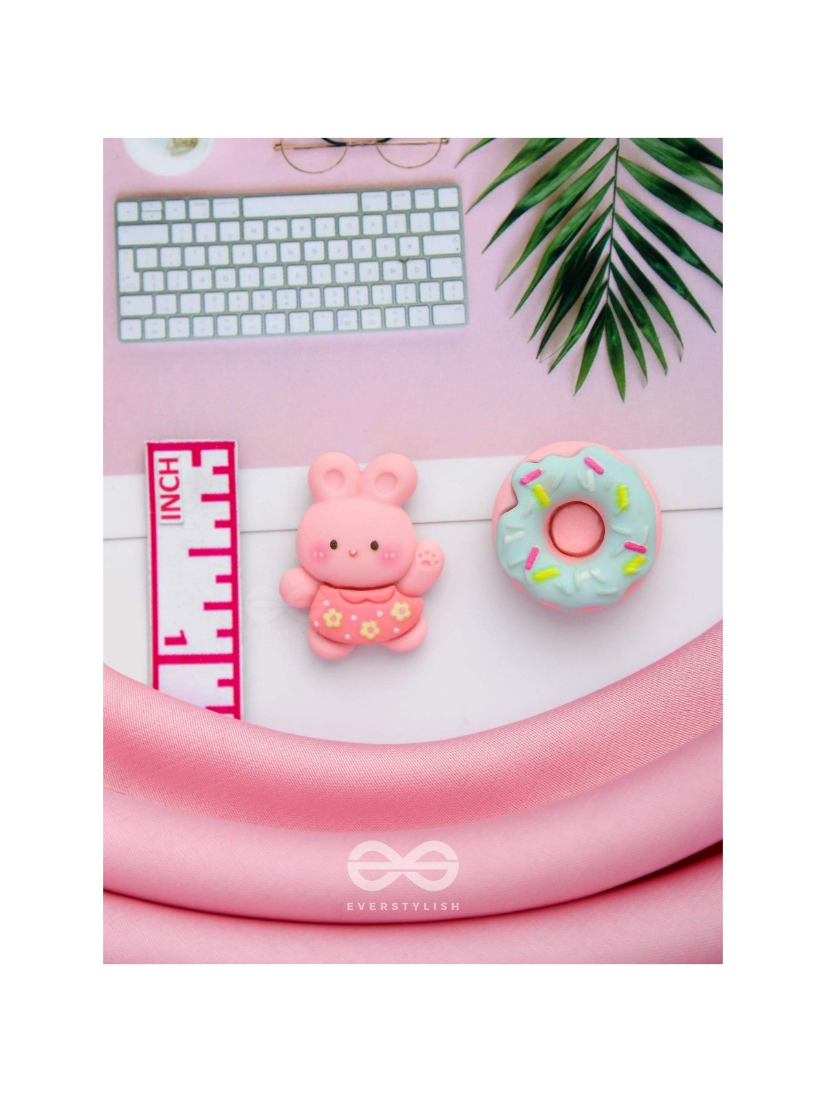 SNUGGLES & SWEETS - MISMATCHED ACRYLIC EARRINGS