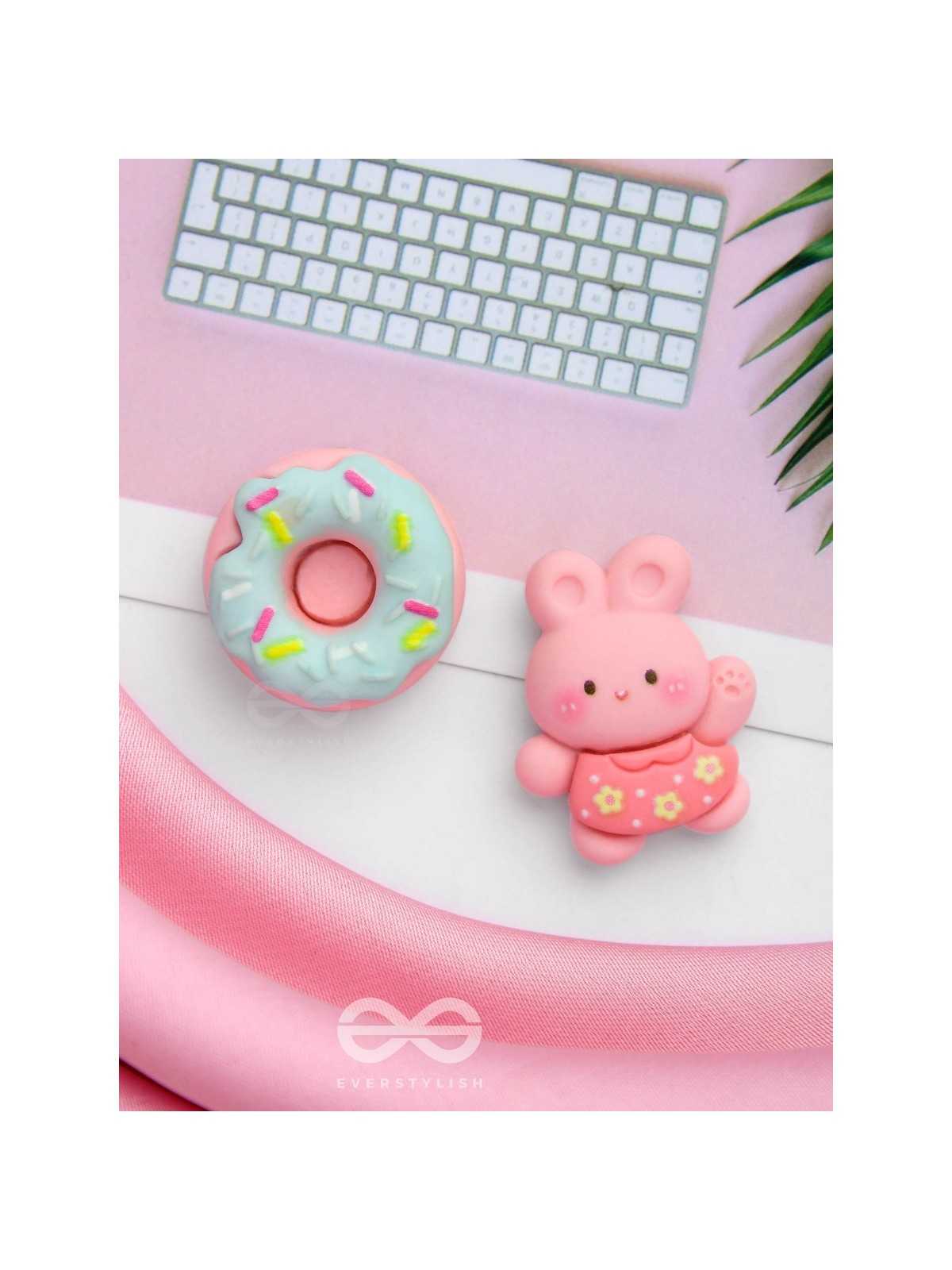 SNUGGLES & SWEETS - MISMATCHED ACRYLIC EARRINGS