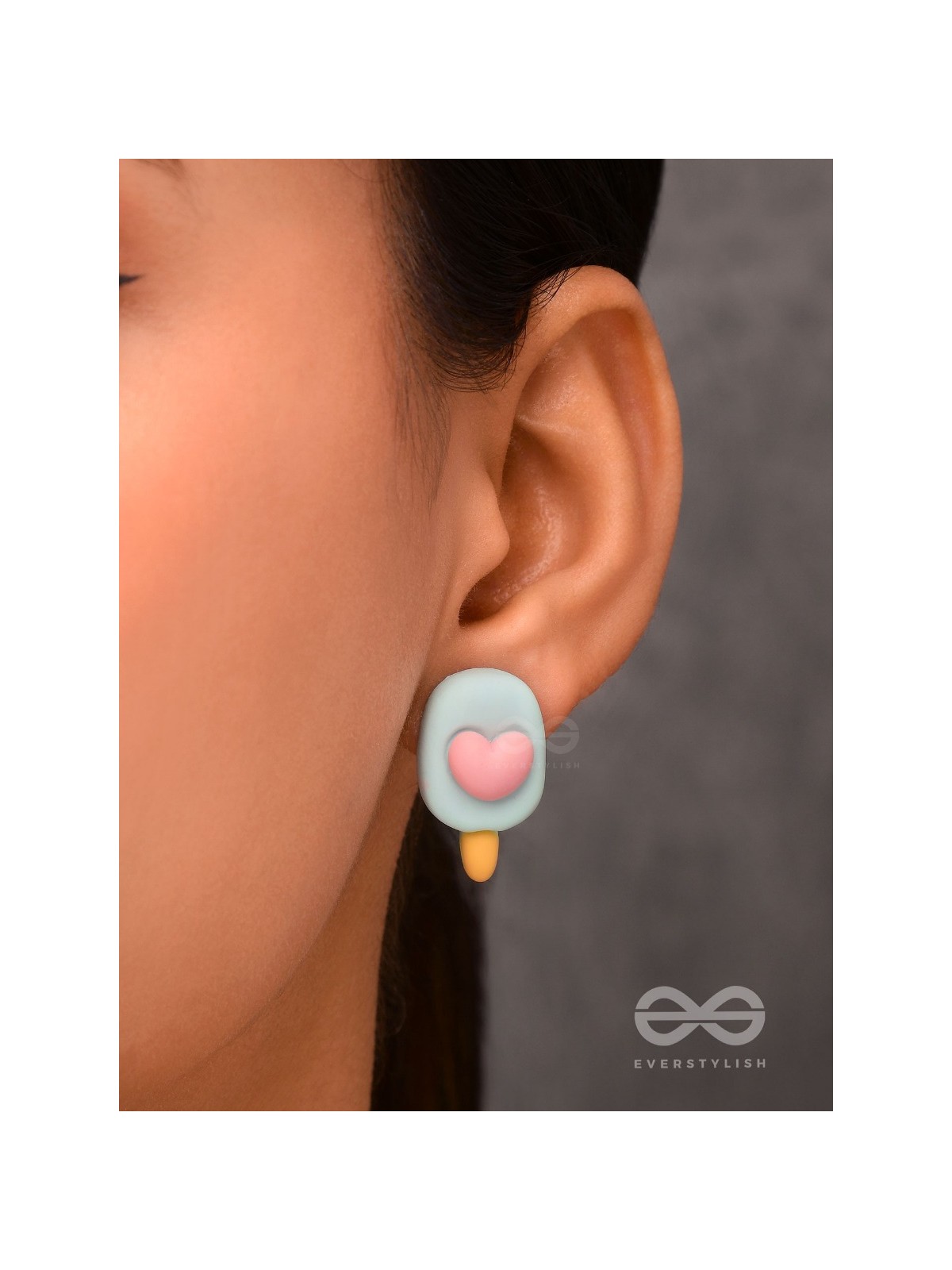 SCOOPS 'N CRUNCHES  - MISMATCHED ACRYLIC EARRINGS