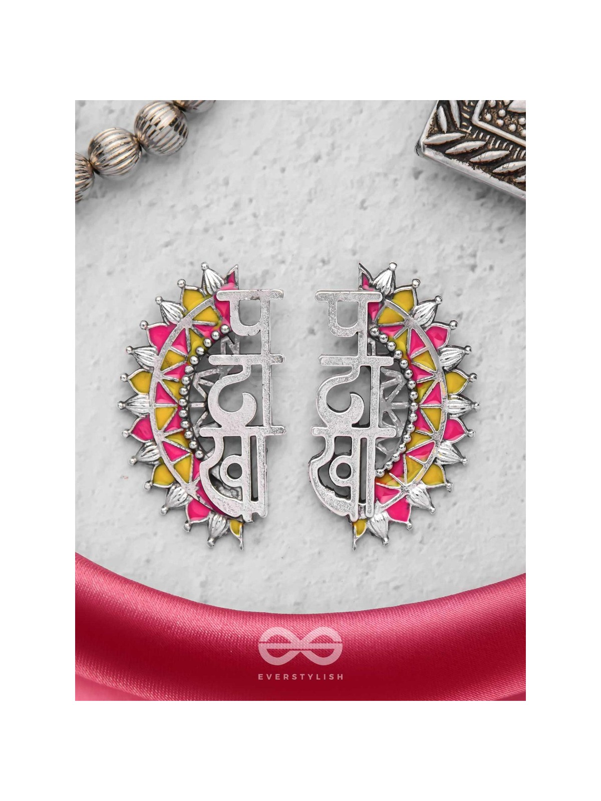 The Kudi Pataakha - Statement Oxidised Earrings
