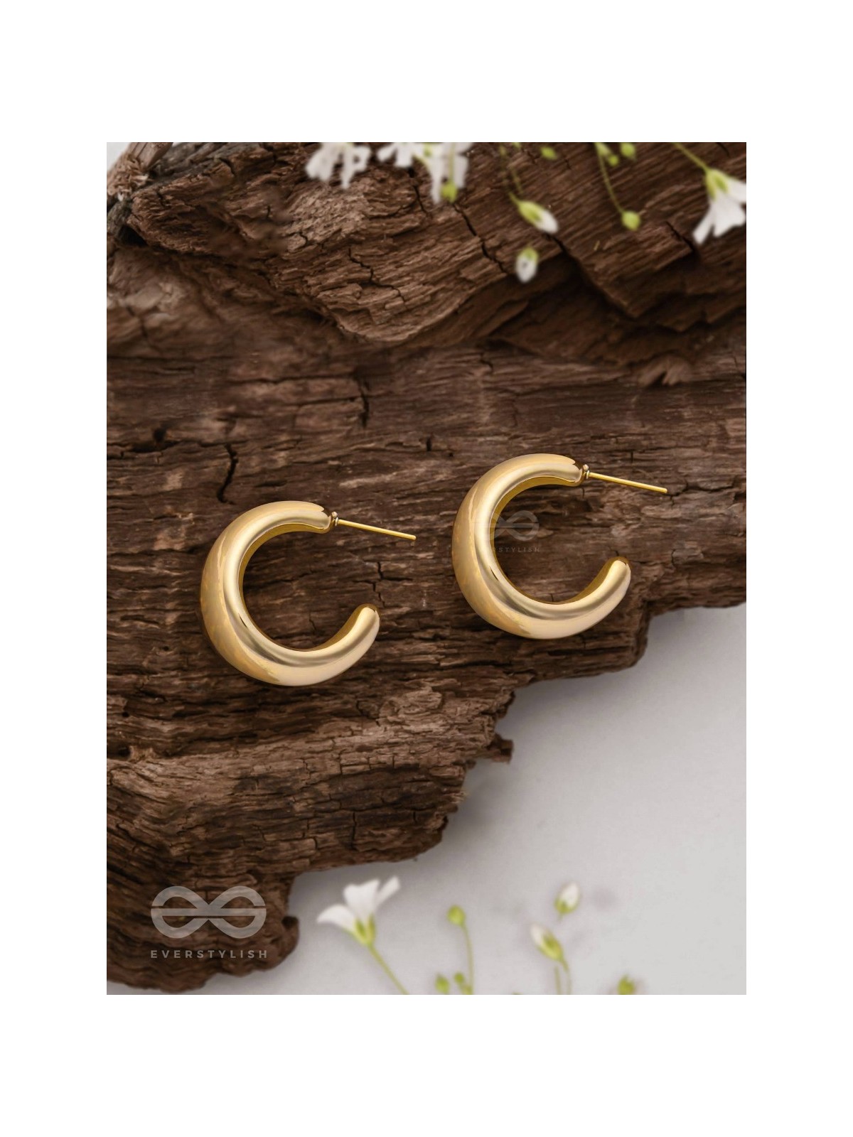 Luminary Echoes - Golden Earrings